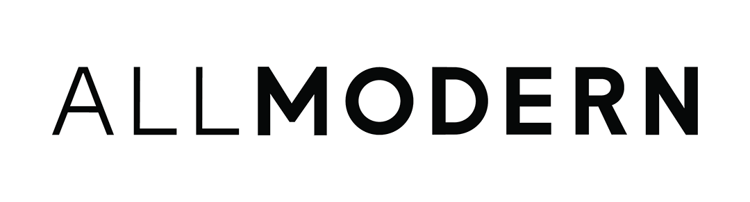 Text logo reading 'ALLMODERN' in black letters on a white background.