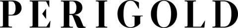A close-up of the word 'PERIGOLD' in black letters on a white background.