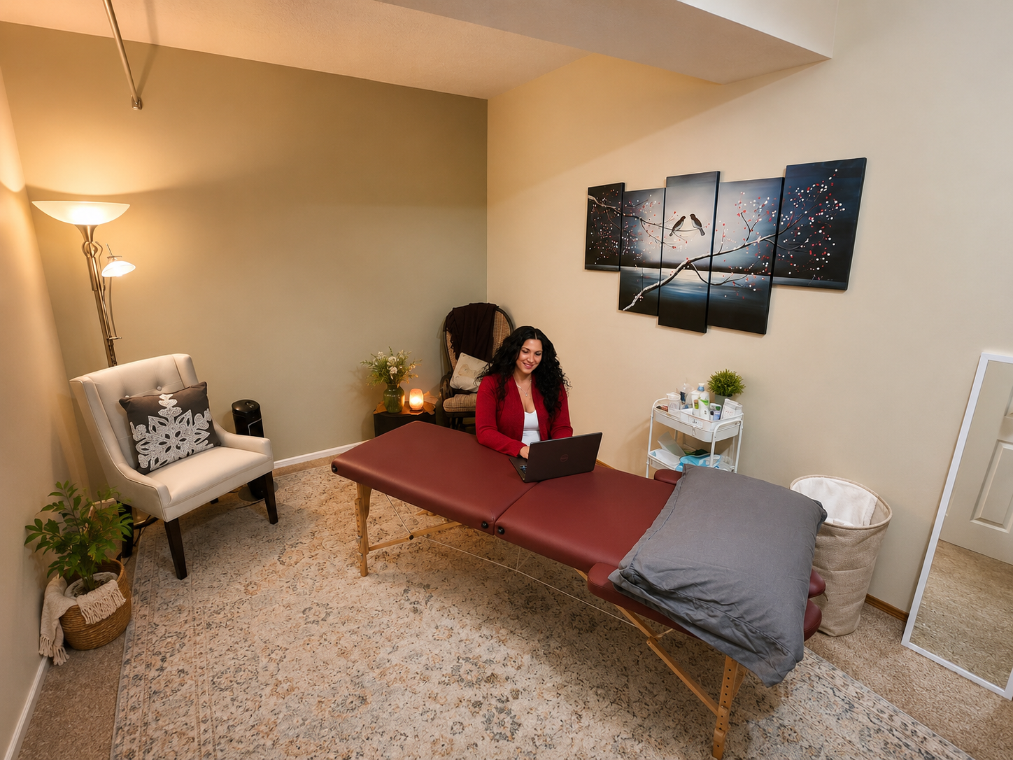 Kirstyn in Treatment Room