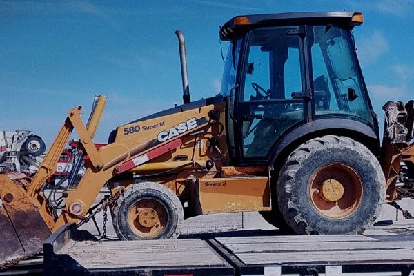 Mid-Illinois Concrete offers Backhoe Service.