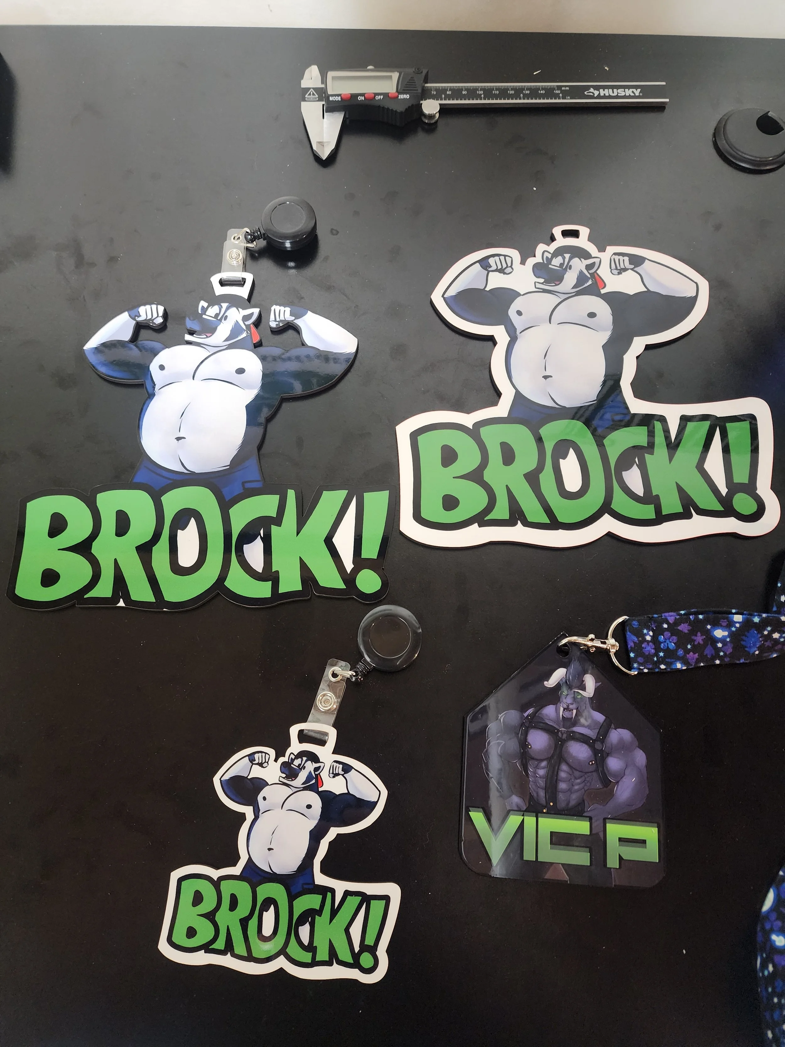 Sublimated Convention Badges