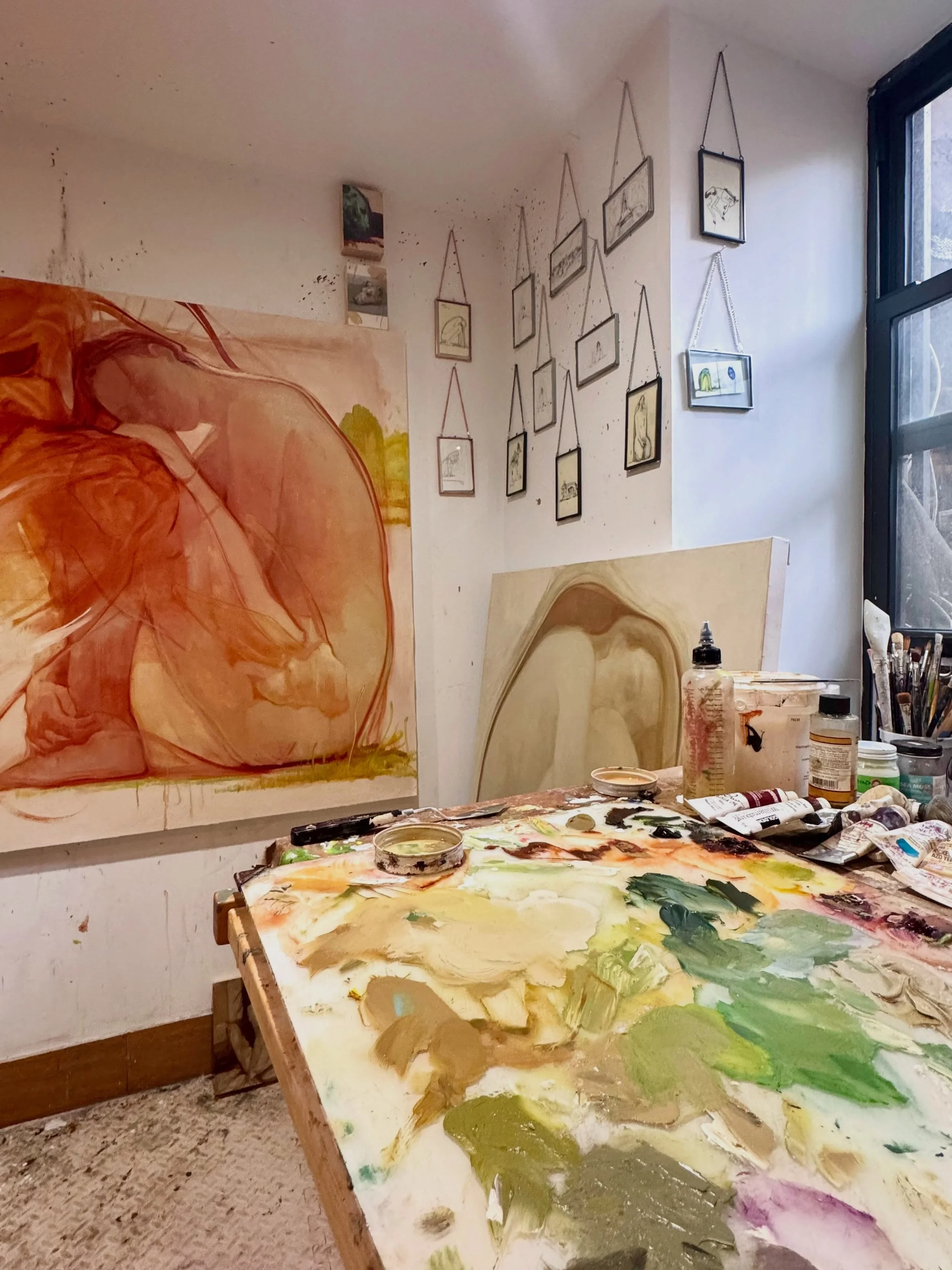 On SEPT 18TH &ldquo;Prima Materia&rdquo; opens at Collierwest in Brooklyn. Excited to present a new body of work! 

Opening is 6-8pm at 369 Atlantic Ave in Brooklyn.
Snacks and wine provided 🍷🍓

#contemporaryart #oilpainting #artcollector #newyorka