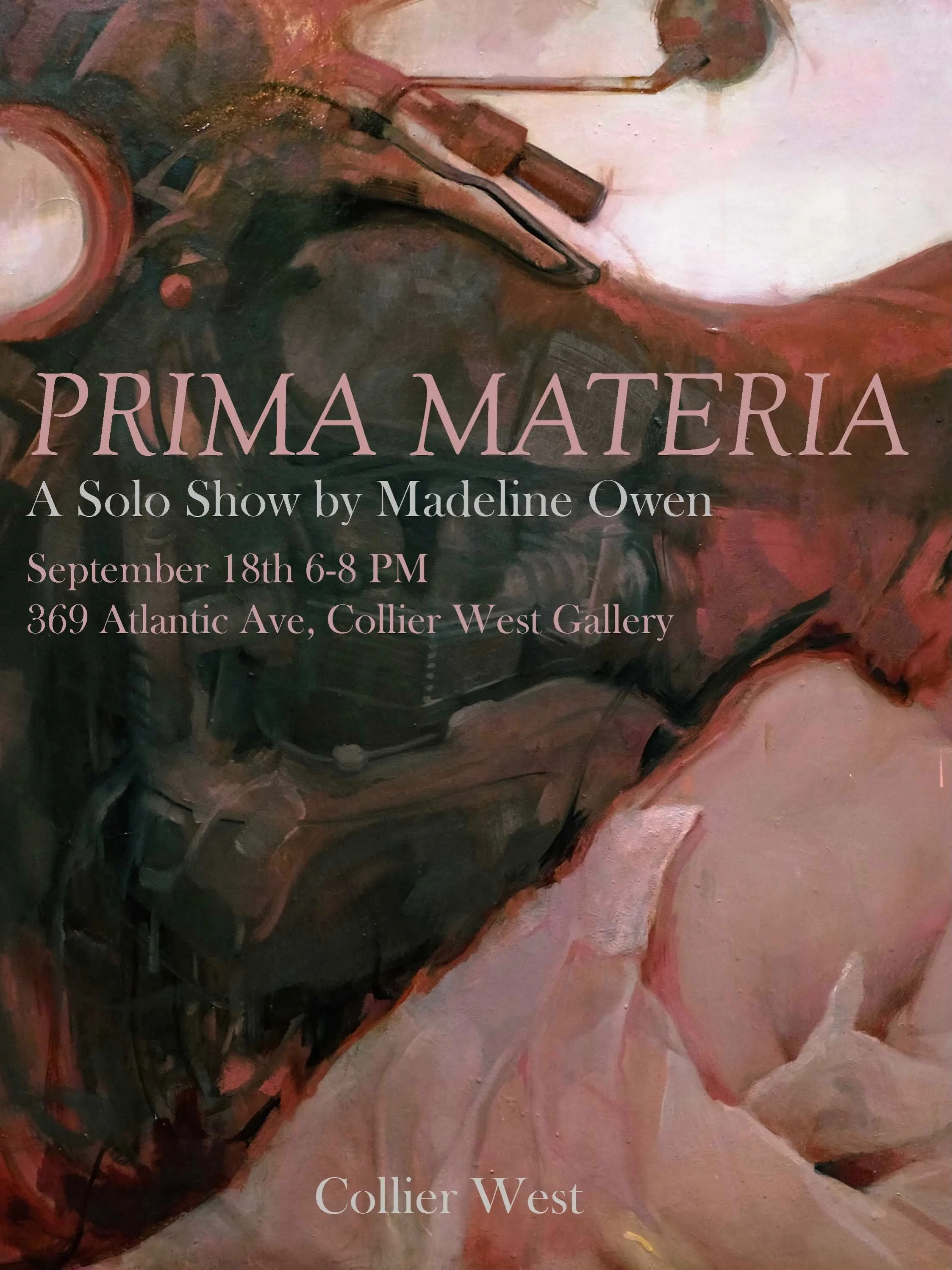 Opening this Friday! Sept 18 from 6-8 at @collierwest in Brooklyn, I will be showcasing a new body of work. Very excited, these have been in the works for a while.
Snacks and drinks provided. Come talk to me!
@highbrow_hedonist will be bringing a sur
