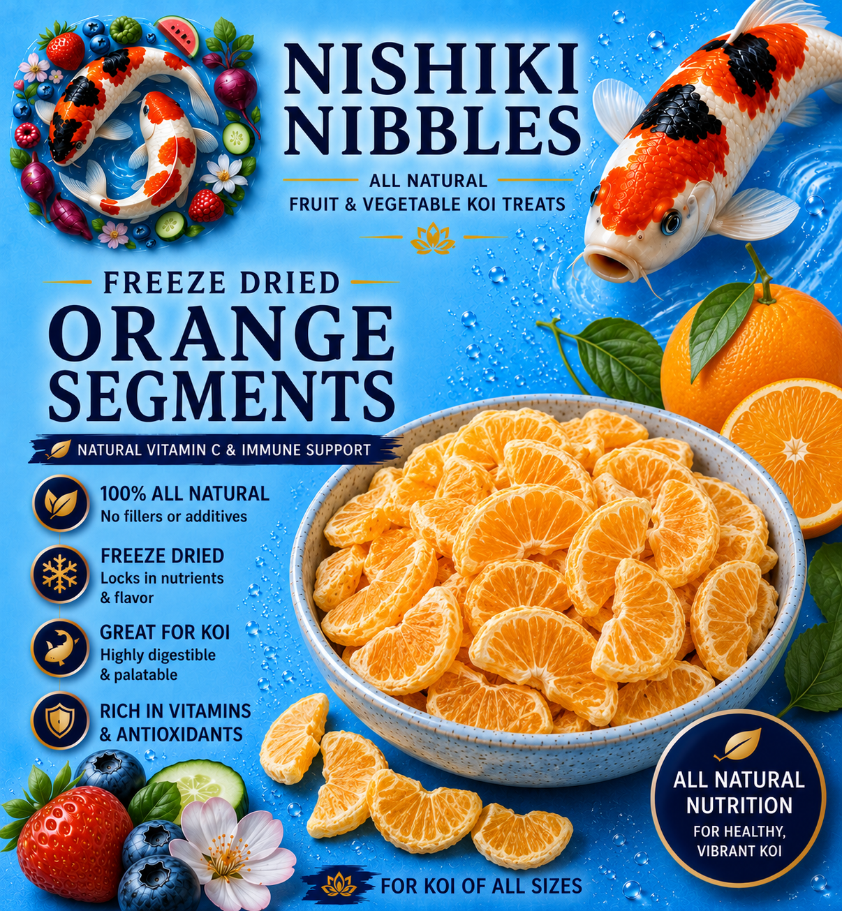 Freeze Dried Oranges