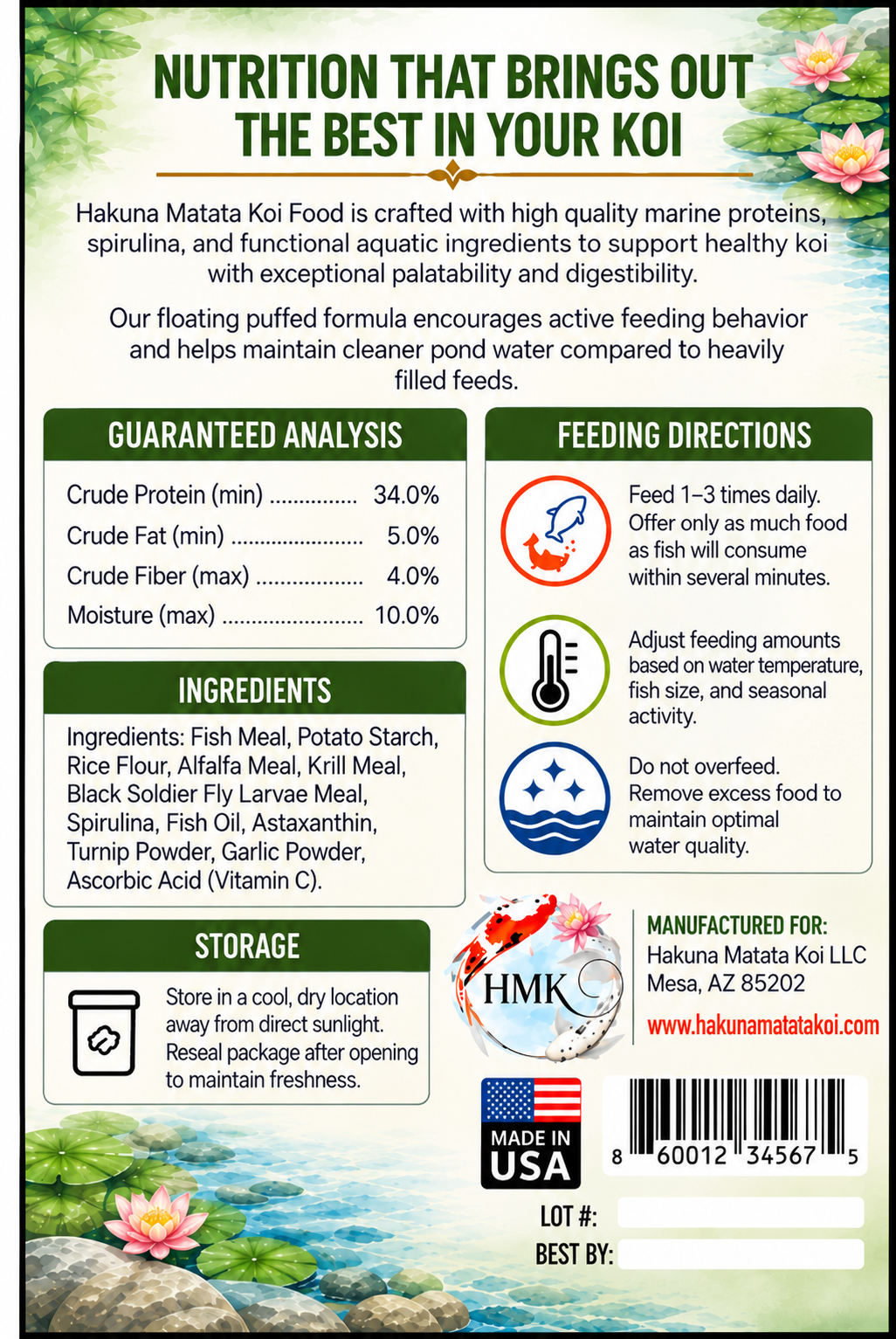 Hakuna Matata Koi Food Label.png