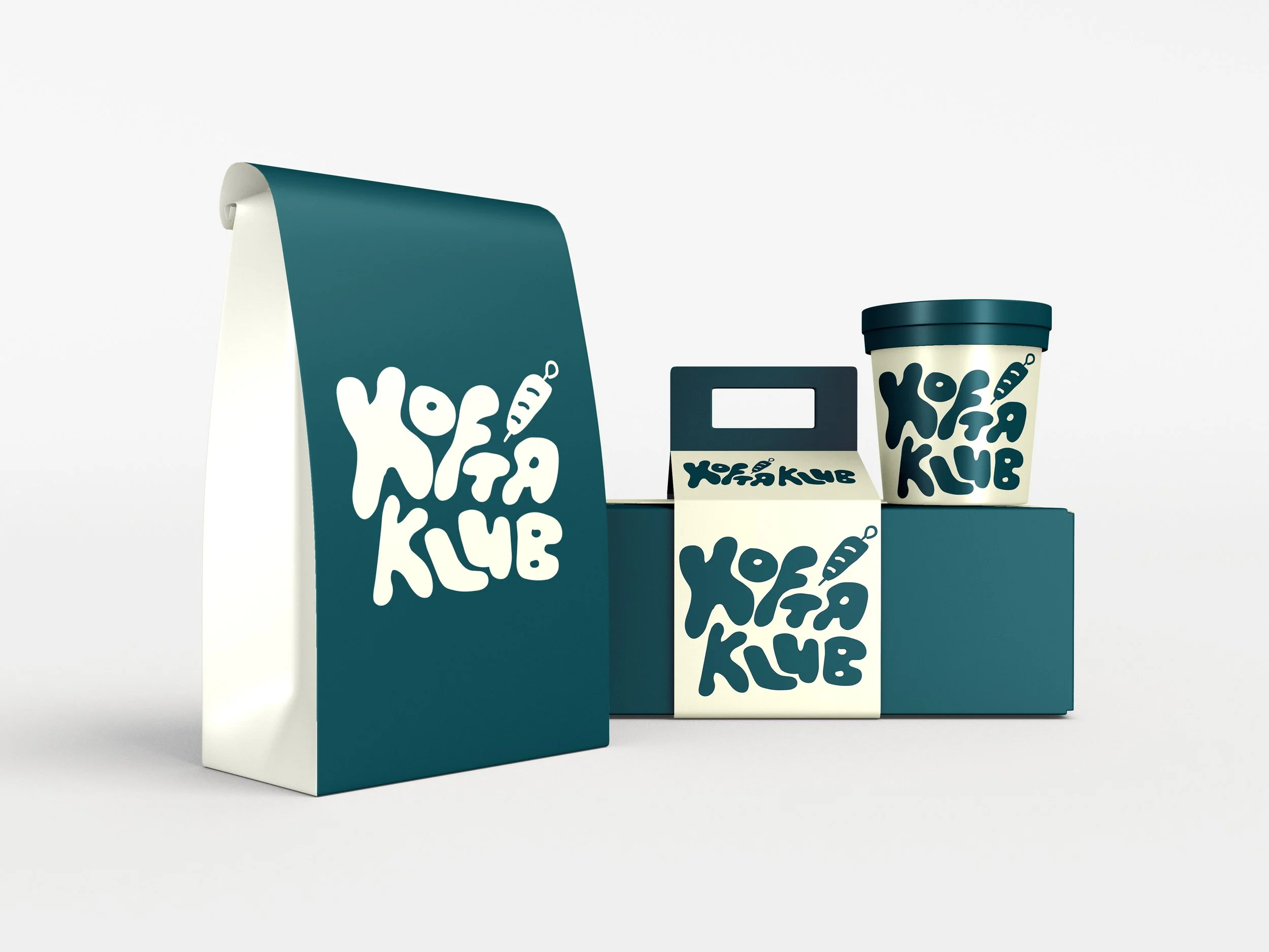 An example of package design from Bonehead Design for a company in the food industry