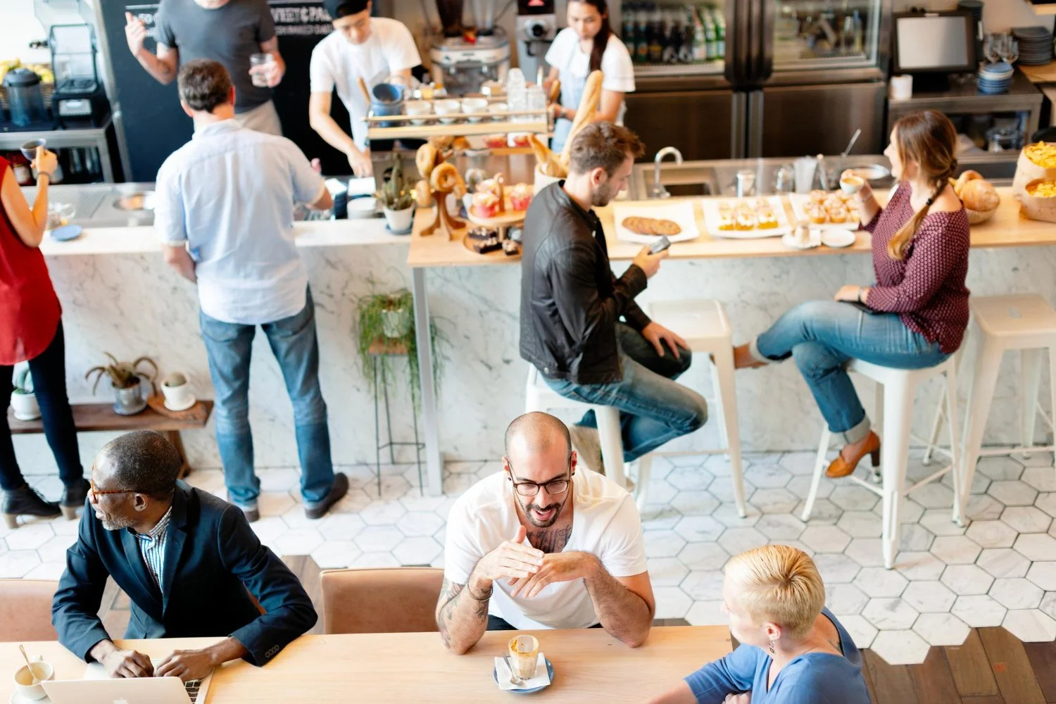 A busy restaurant, branding, graphic design, south wales