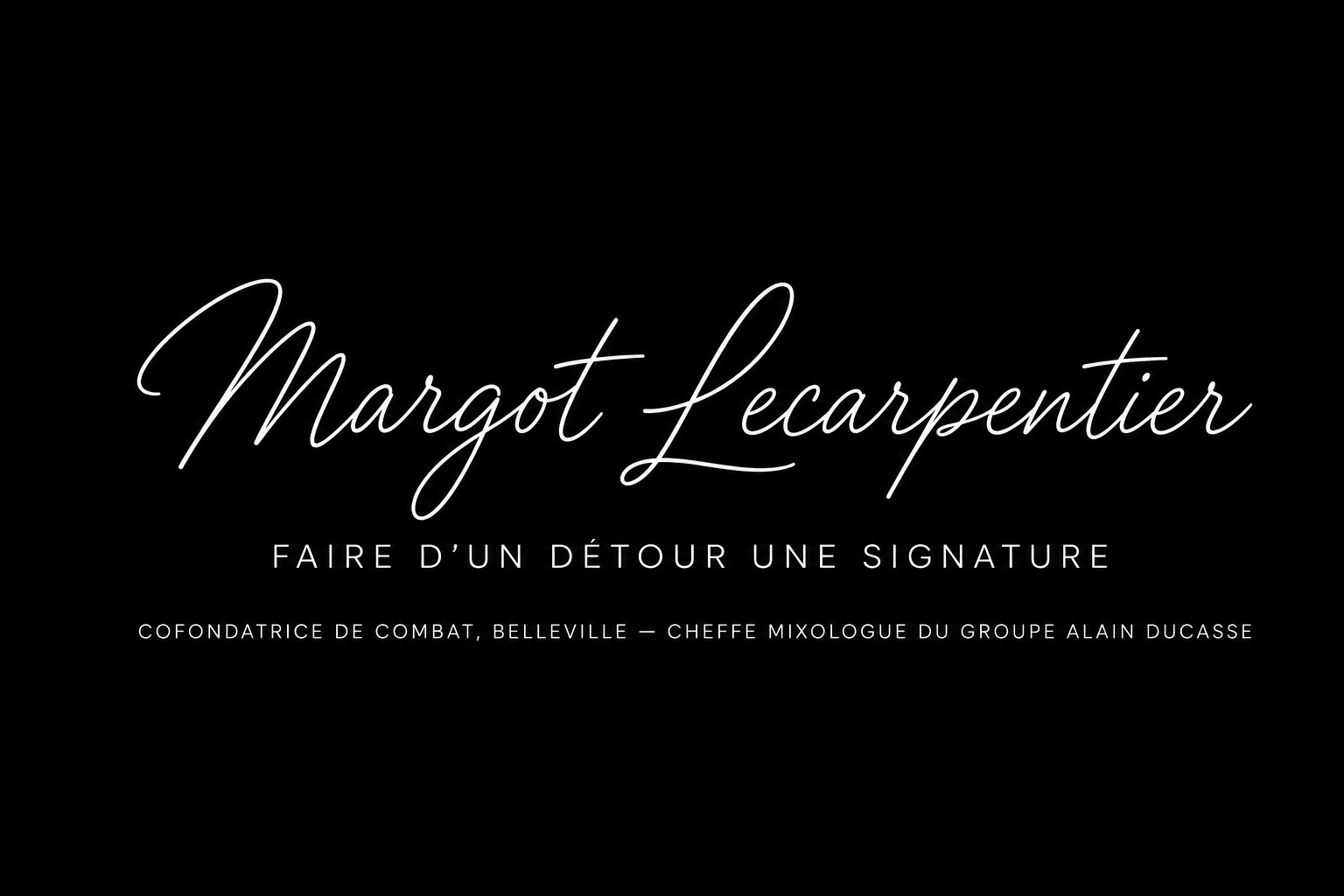 Margot Lecarpentier