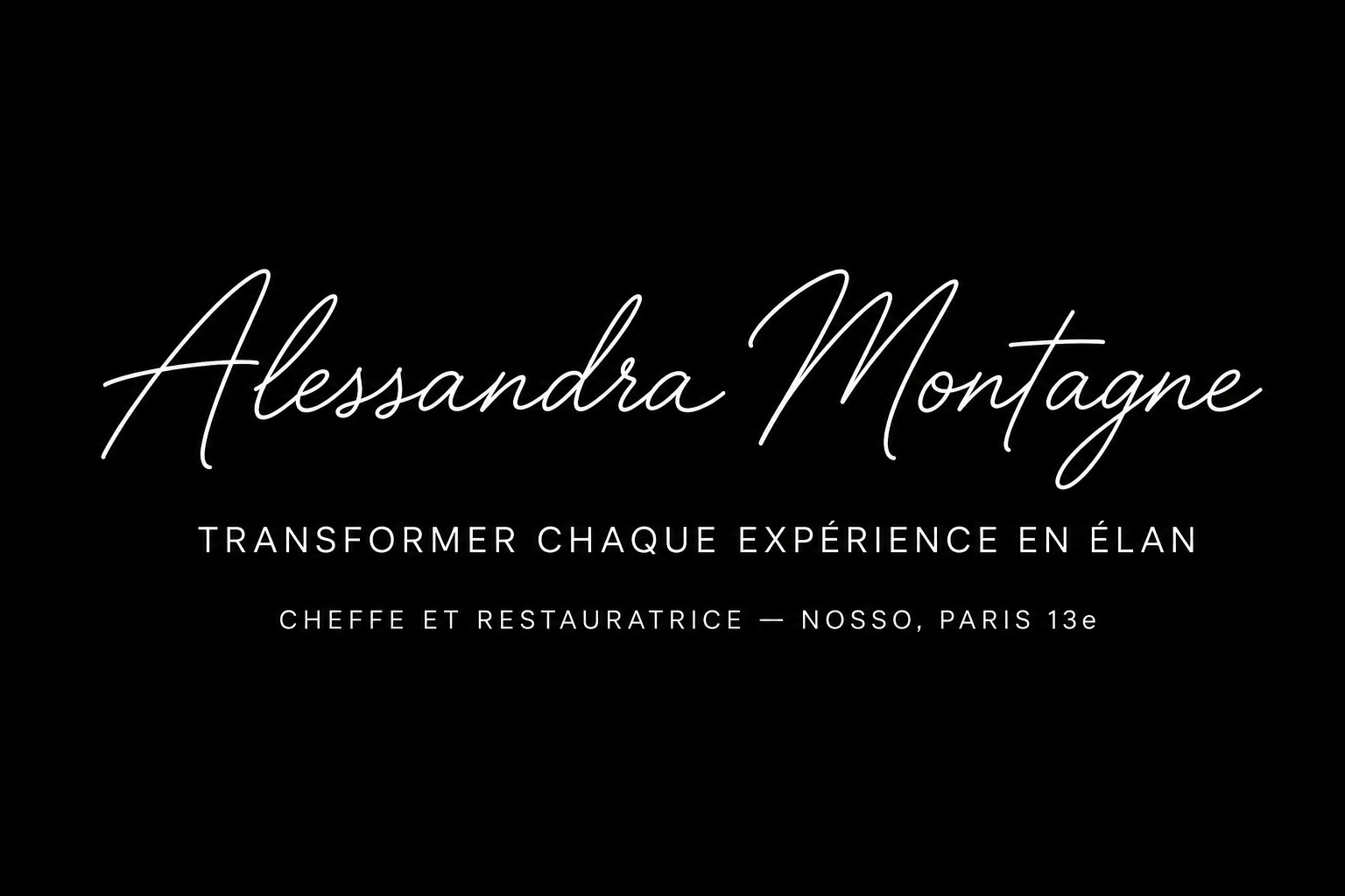 Alessandra Montagne