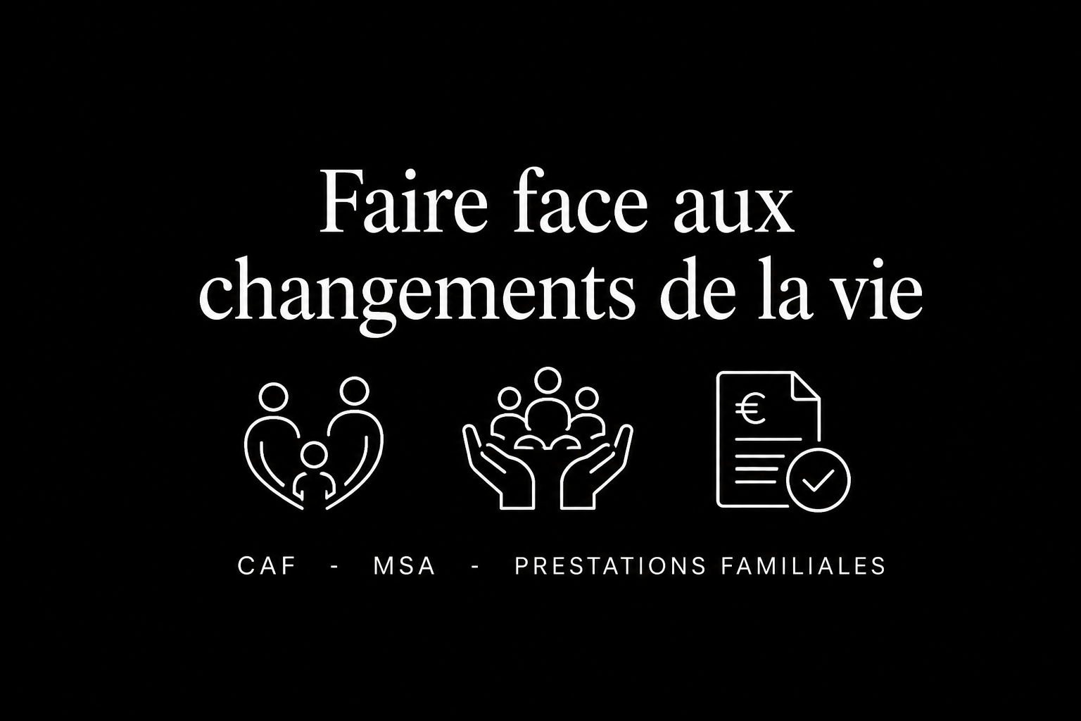 CAF, MSA et prestations 