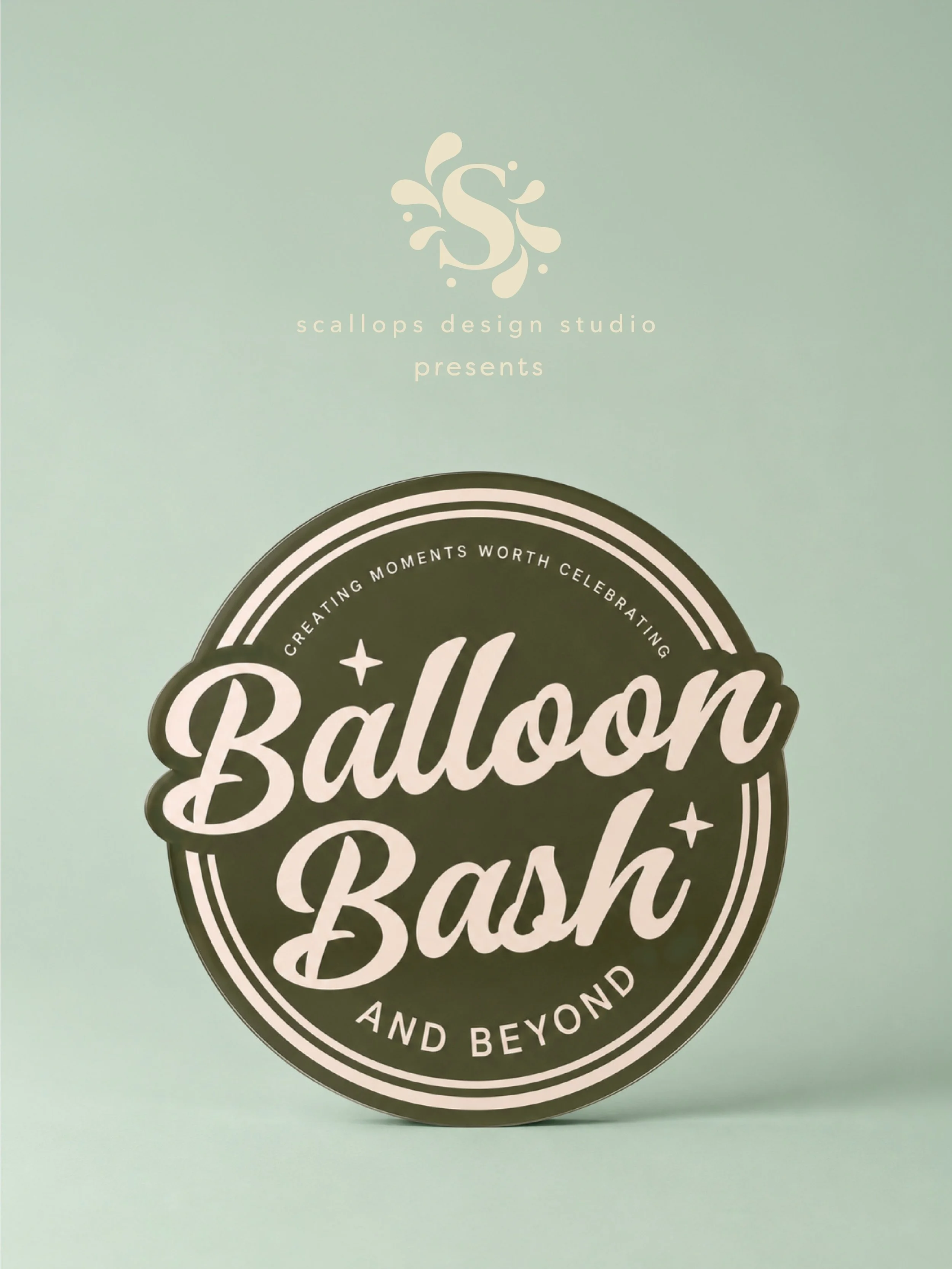 Introducing the new face of @balloonbashandbeyond ⭐️🎉

I'm trying out a new way of showcasing my brands! What do we think? 💚

This Logo suite came together so beautifully. It has just the right amount of vintage elements to make it feel cozy while 