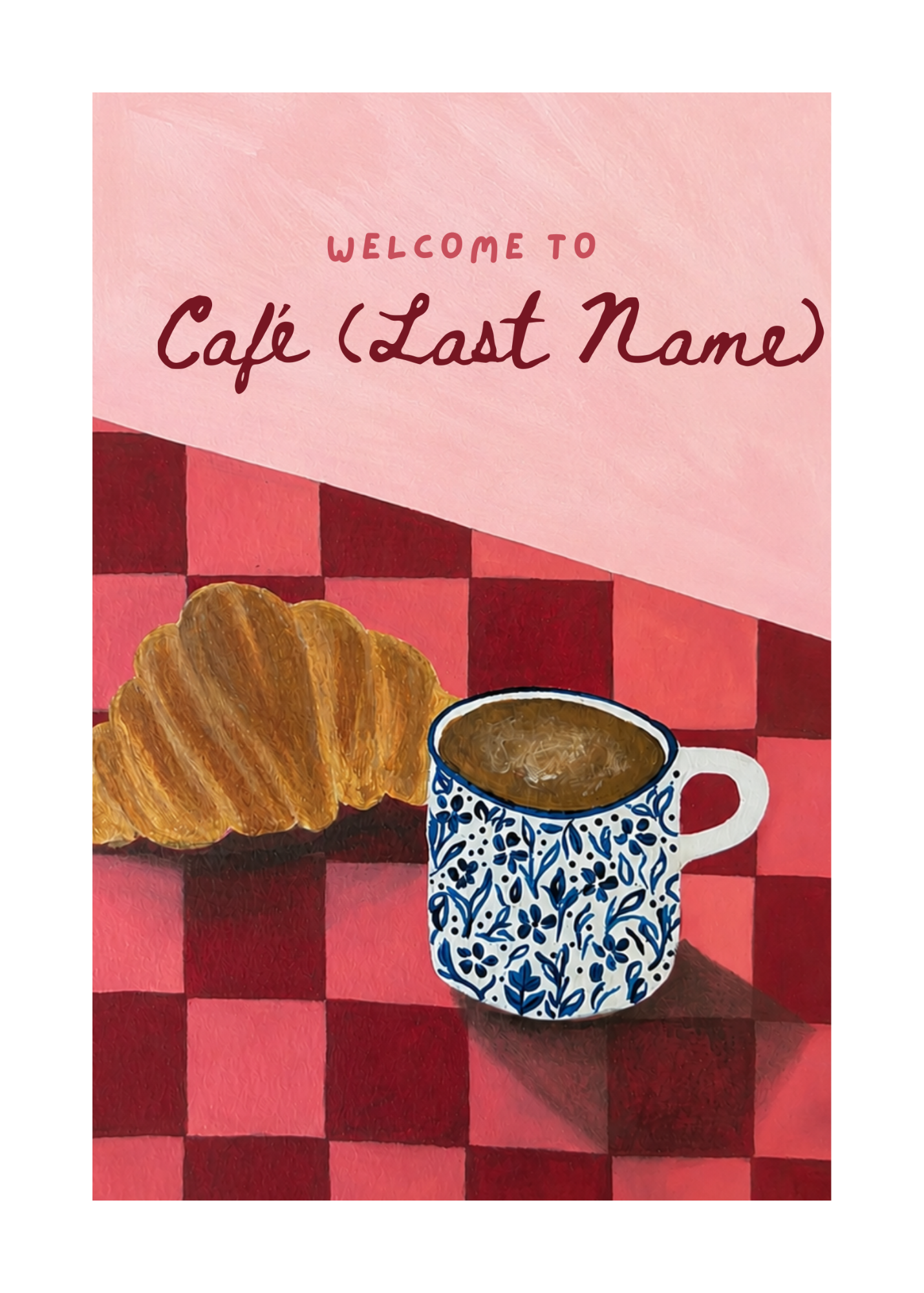 Custom Café Print