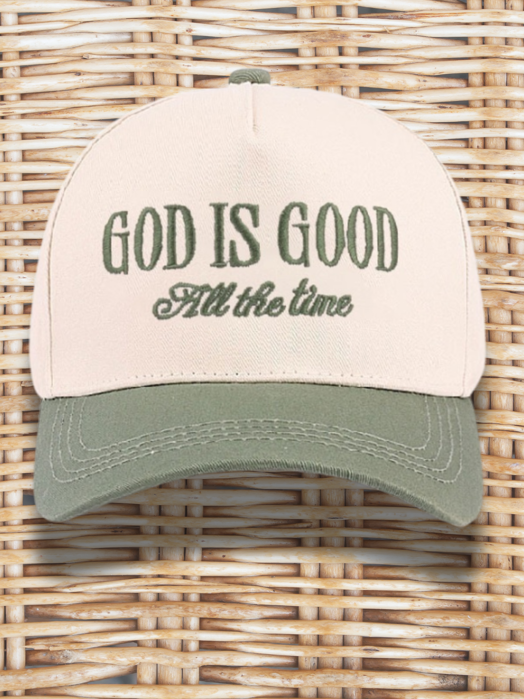 God is Good All The Time Baseball Cap