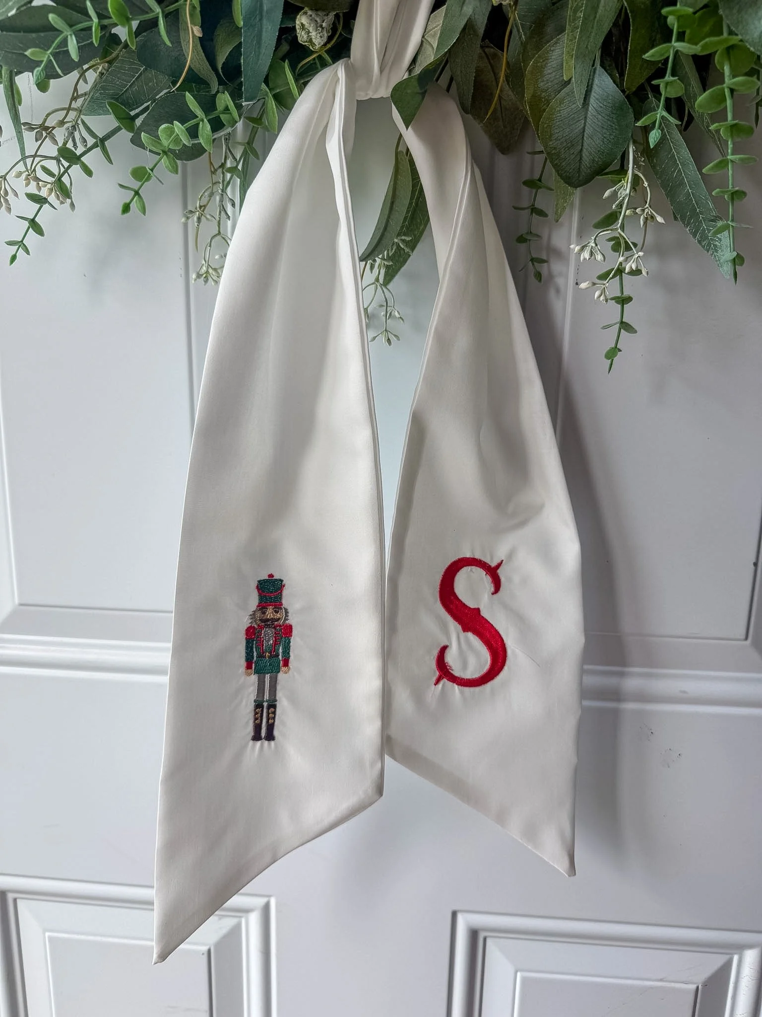 Nutcracker Wreath Sash