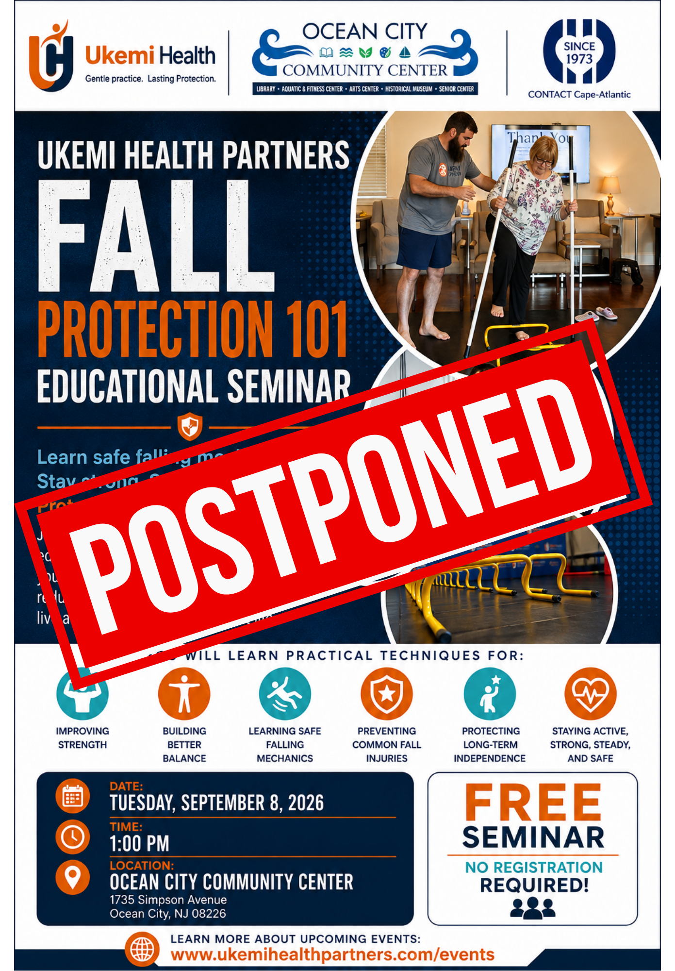 POSTPONED: Fall Protection 101 Educational Seminar