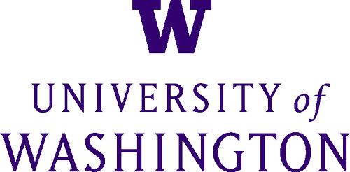 University of Washington logo featuring a purple 'W' above the text 'University of Washington' in purple letters.