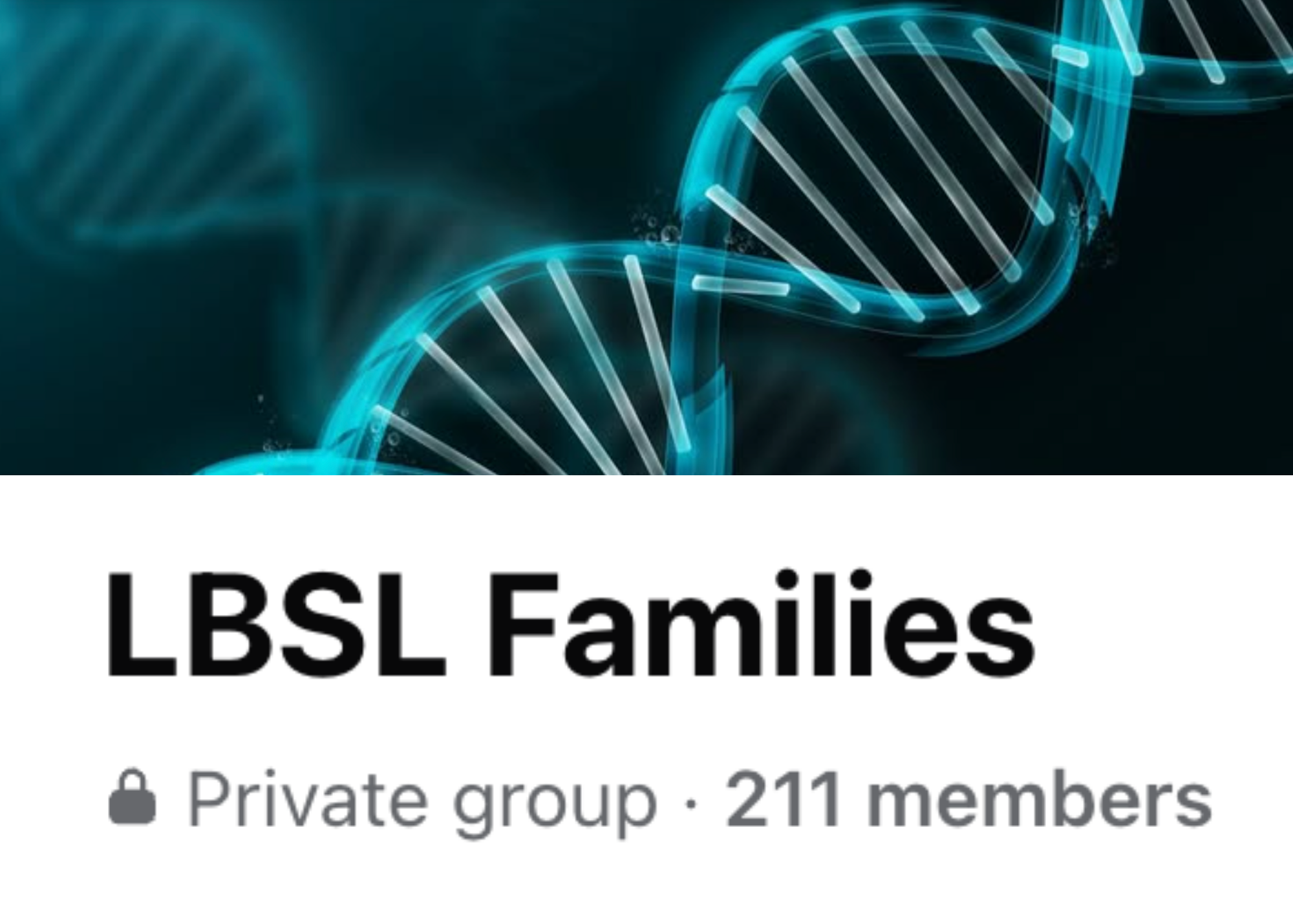 DNA with LBSL Families group name