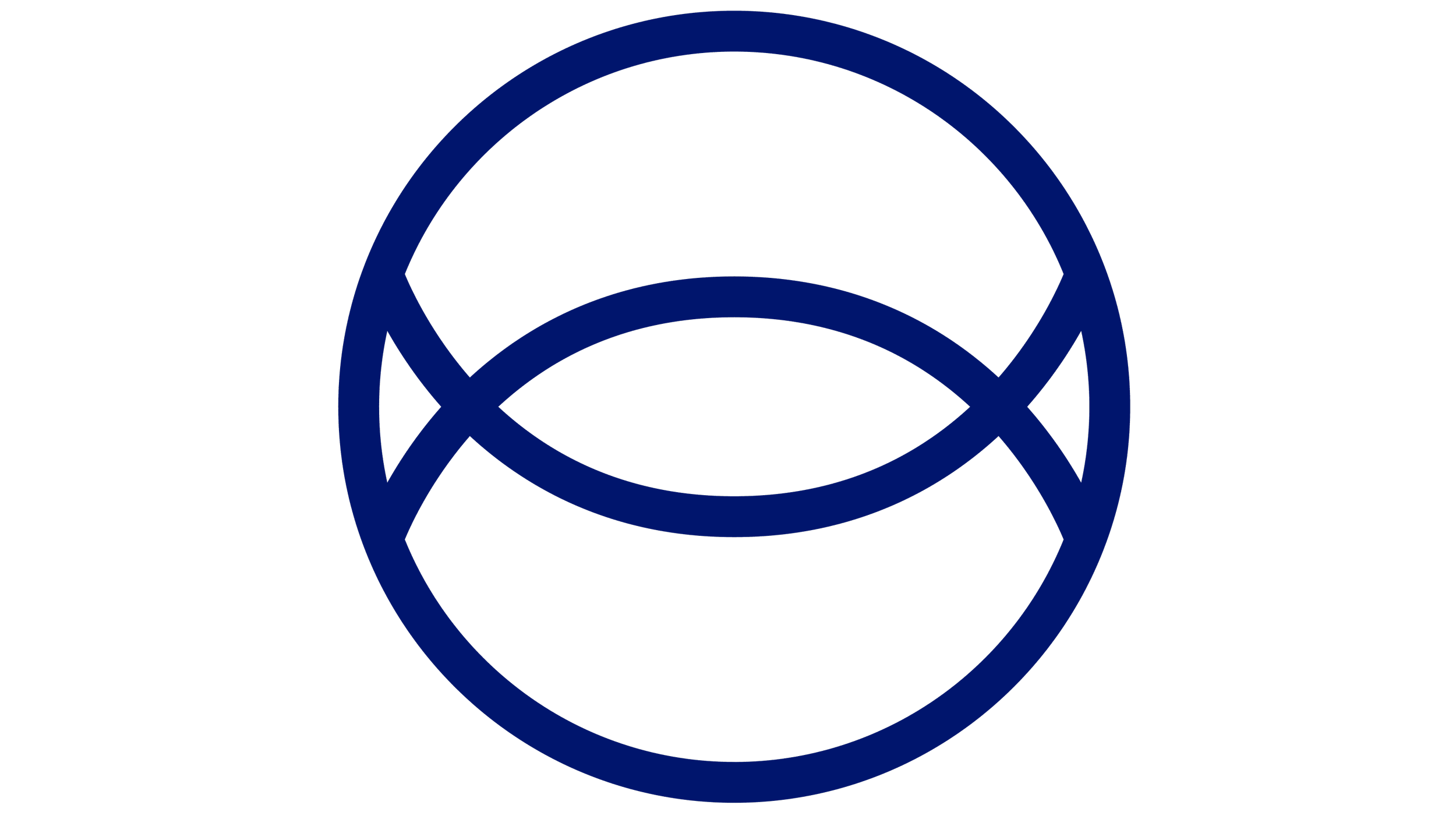 Blue and black globe with interconnected geometric shapes and lines, representing global connectivity and technology.
