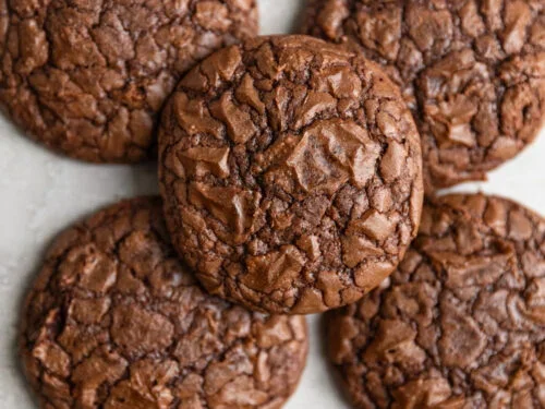 Salted Brownie Cookies