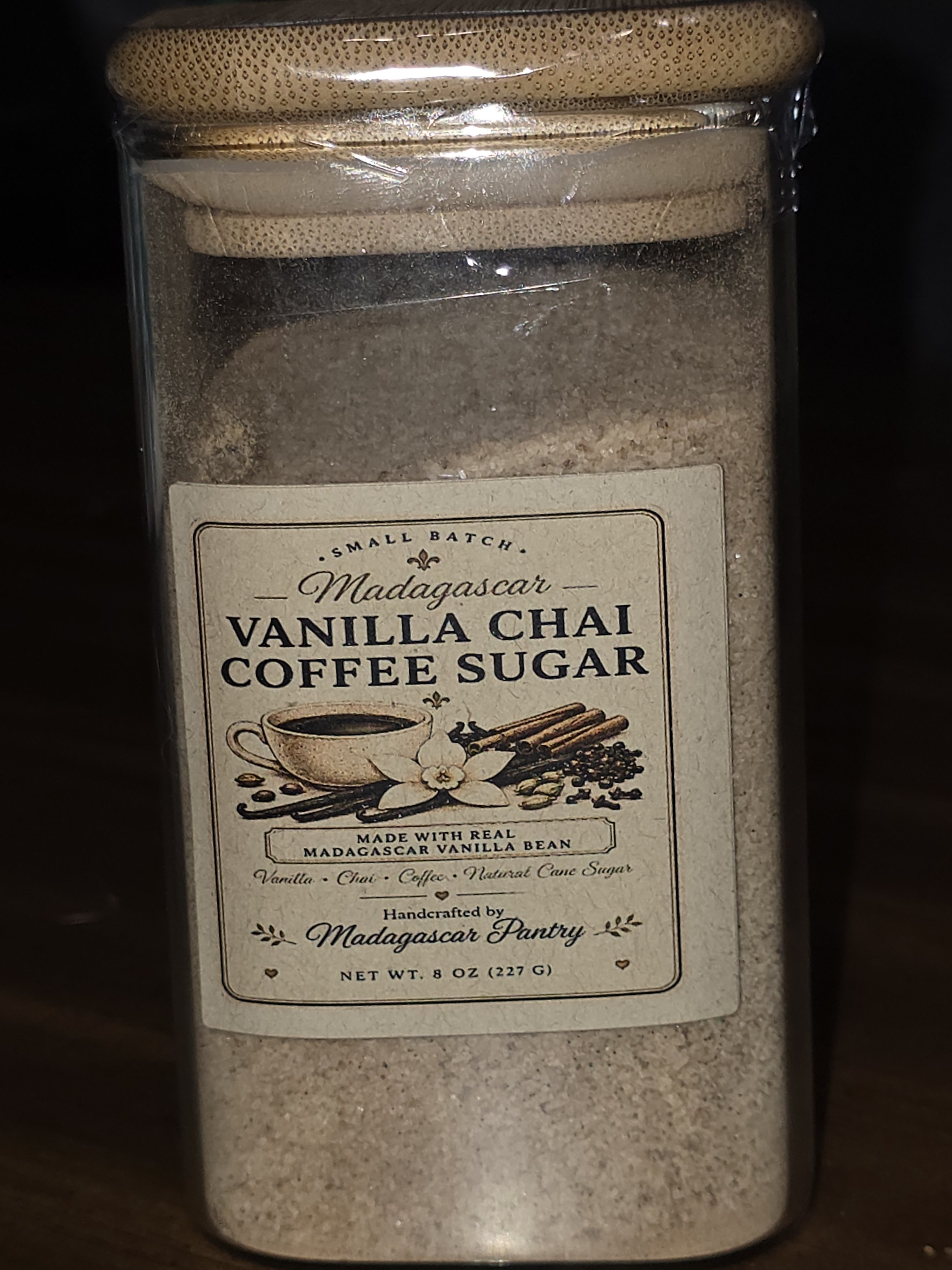 Madagascar Vanilla Chai Coffee Sugar