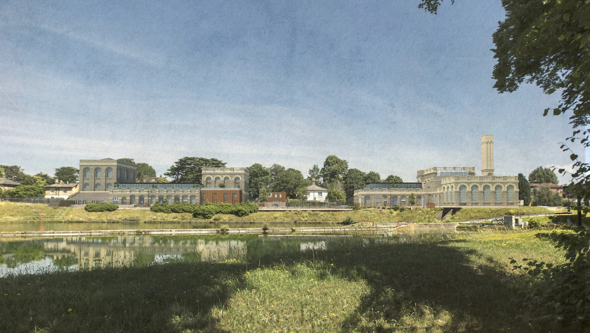 Waterworks housing