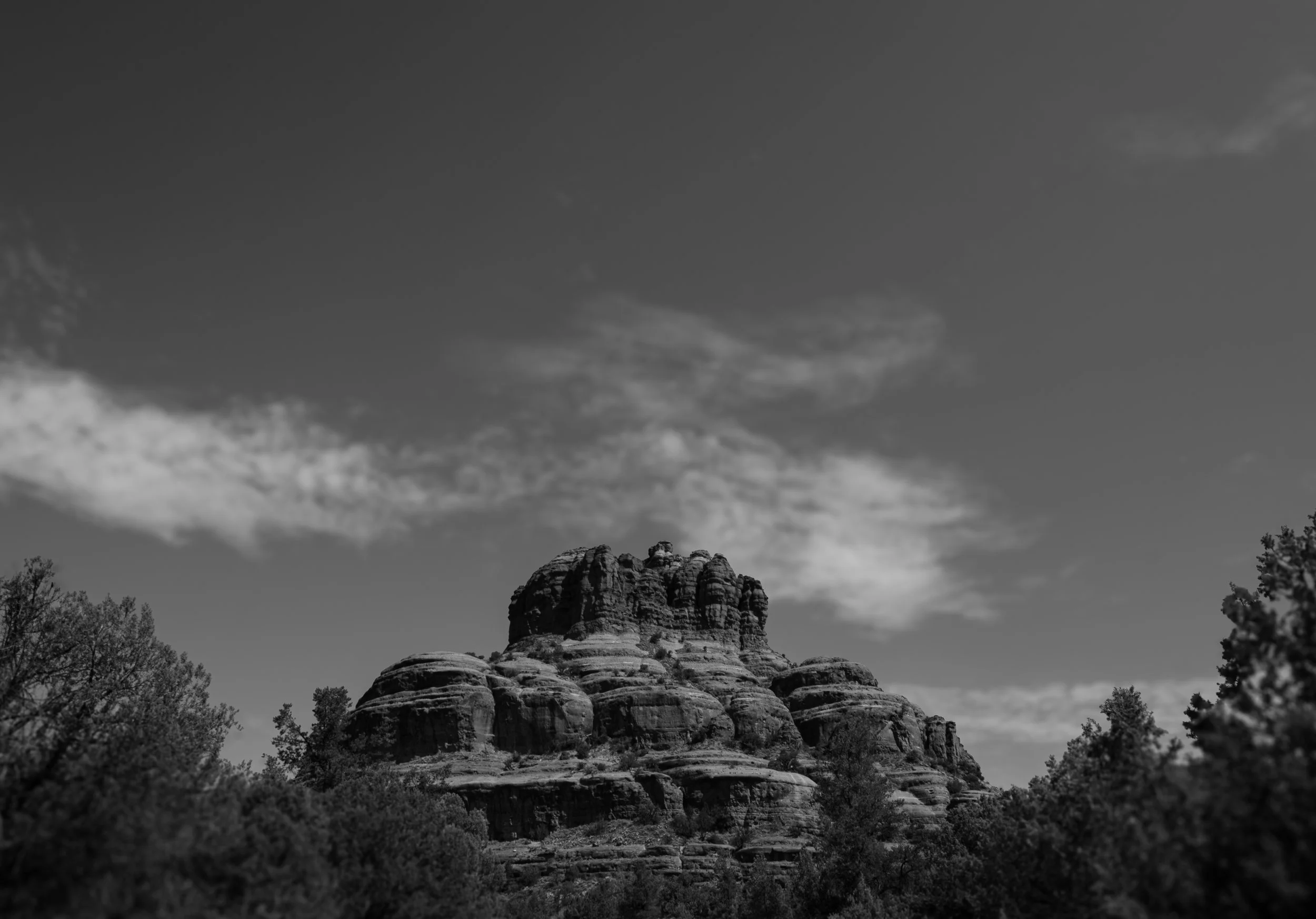 Bell rock in stillness