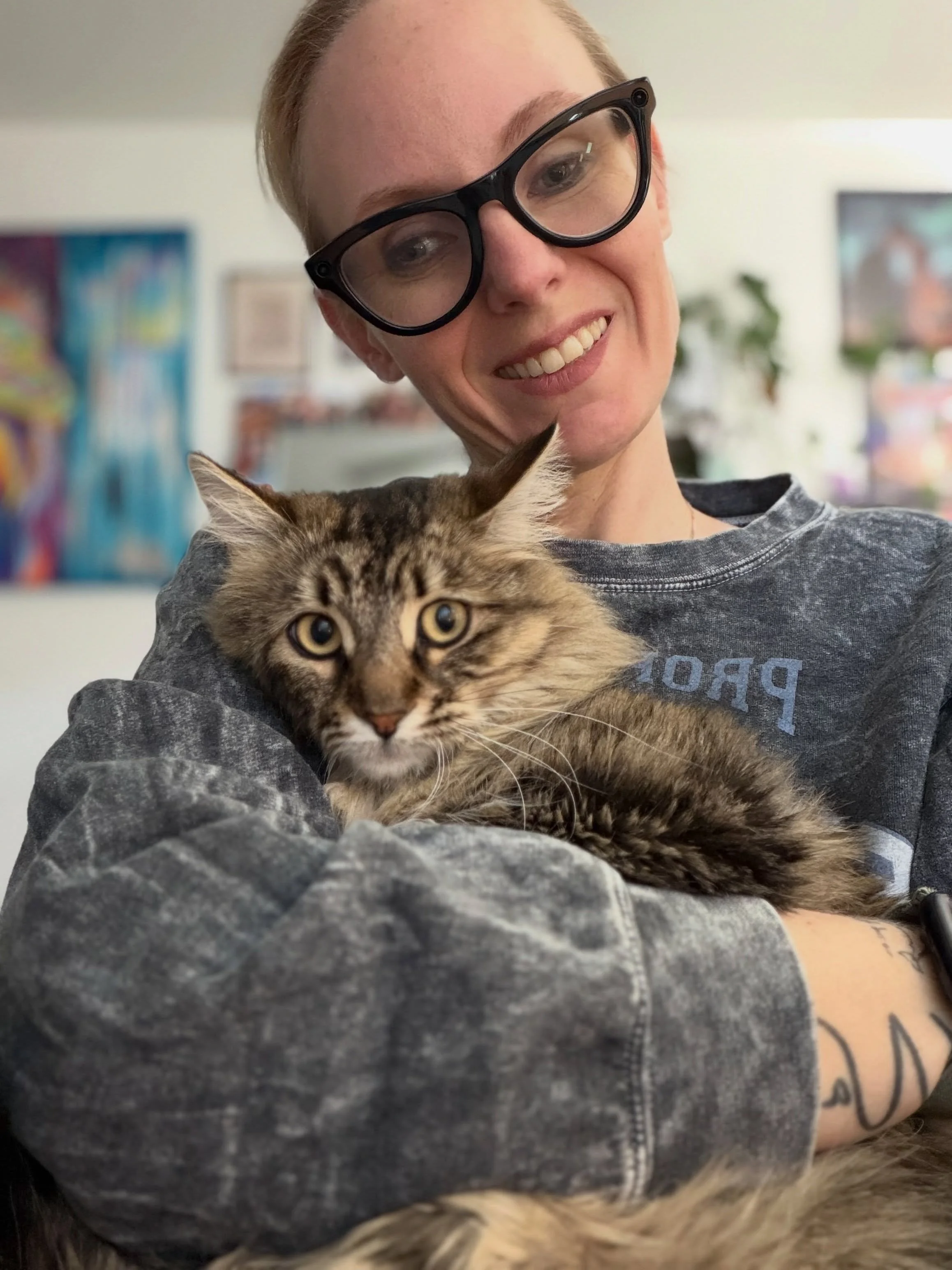 Apparently today&rsquo;s content strategy is just&hellip; cats. 🐈🤎

No aesthetic setup. No elaborate plan. Just me trying to get cute pictures with my tiny roommates while they contribute absolutely nothing financially.

Honestly, I think they&rsqu