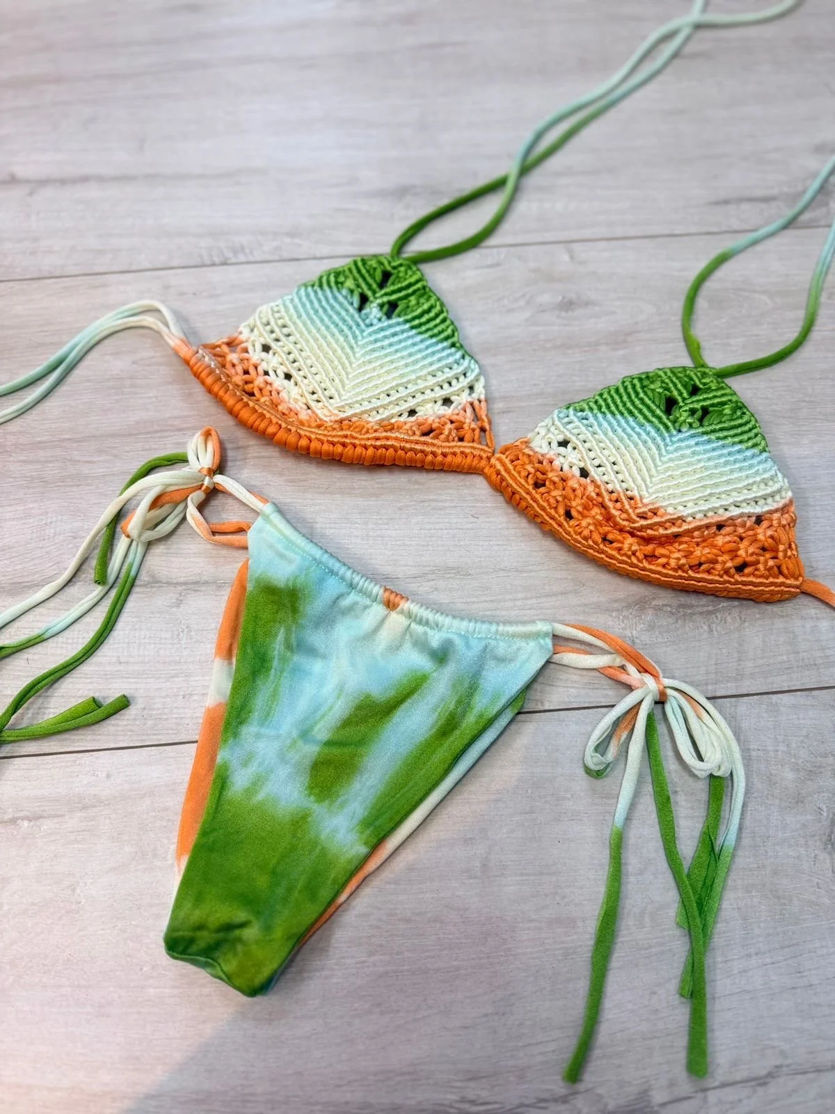 Sunset Macrama Bikini