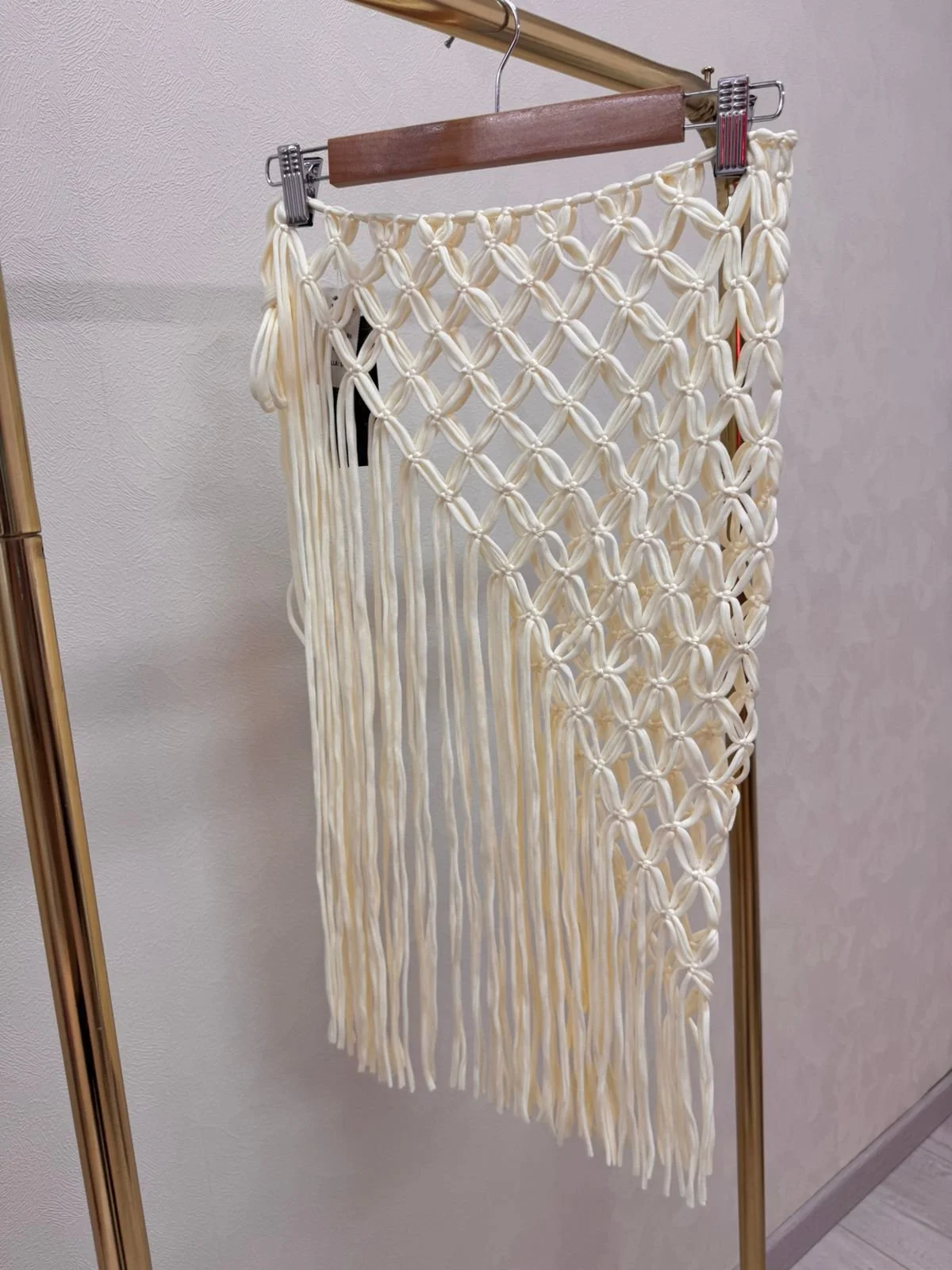 Macrame luxury coverup