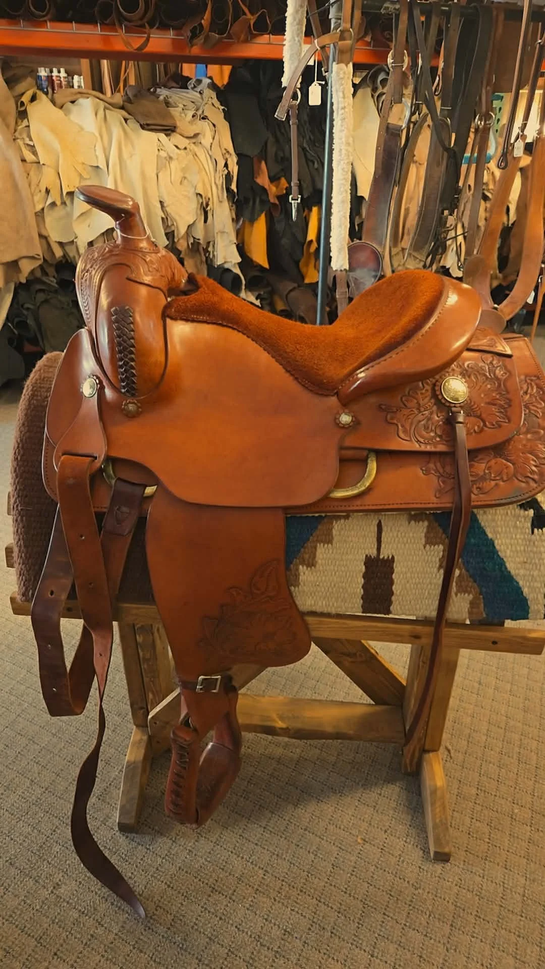 15" Boothe Trail Saddle