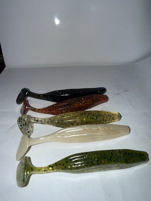 Paddle Tail Scent Releasing Sponge Bait