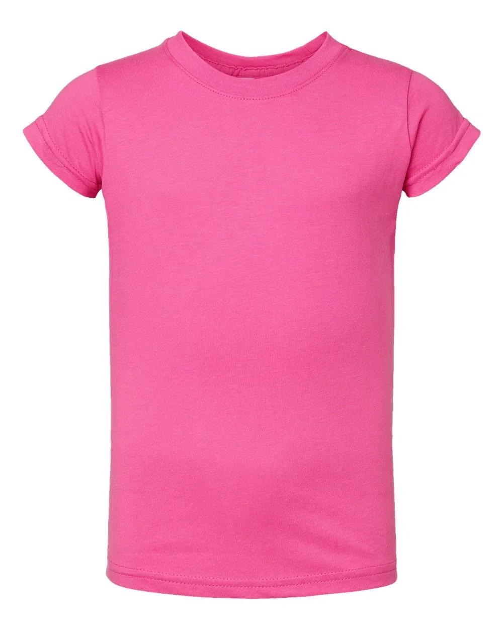 Rabbit Skins Toddler Girls Fine Jersey Tee