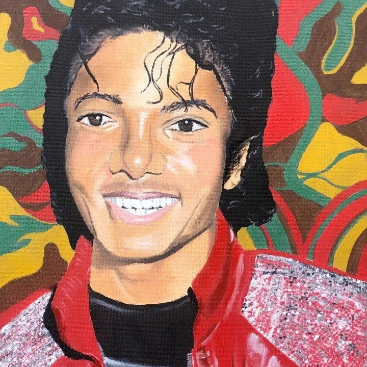 Young Michael Jackson Painting/Portrait 
-folllow my tiktok @elijah.arts_ and dm for custom work👀🎨

#art #oilpainting #painting #artistoninstagram #artistontiktok #viral #amazingart #colors #michaeljackson #moonwalkingincalabasas
