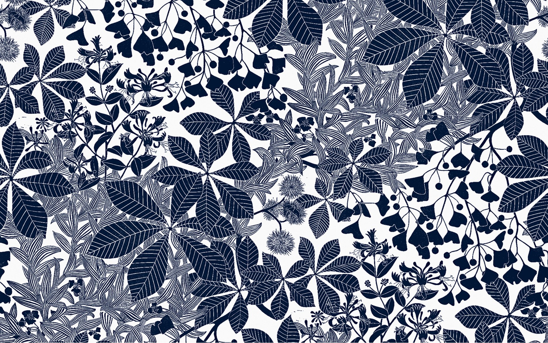 Marthe Armitage Wallpaper - Chestnut Ships Blue (Copy)