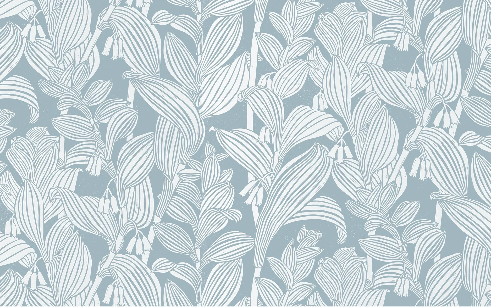 Solomon Seal in  Sky Blue
