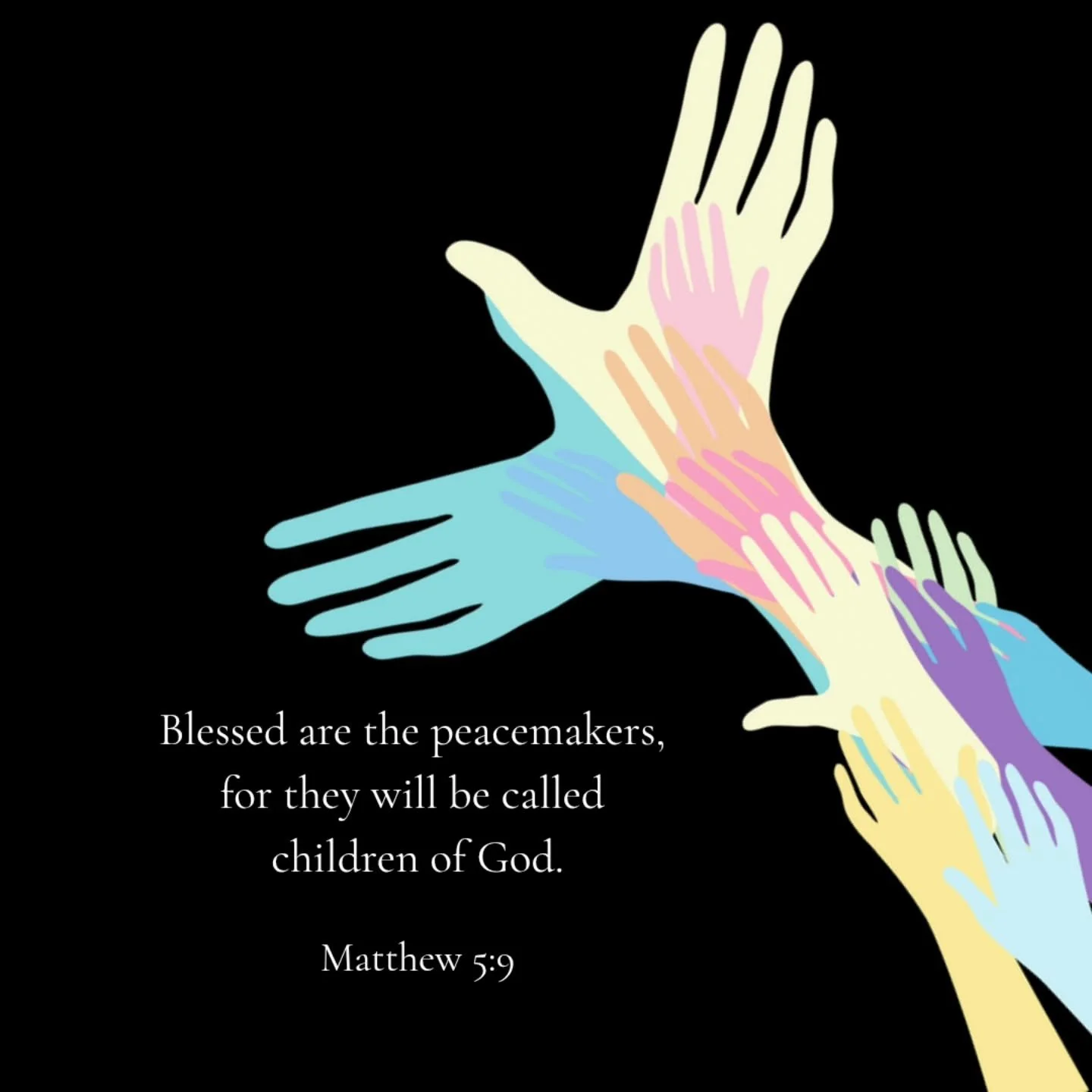 Join us for worship with Holy Communion this Sunday at 9:30 am #worshipservice #beatitudes #peacemakers #gloriadeialaska