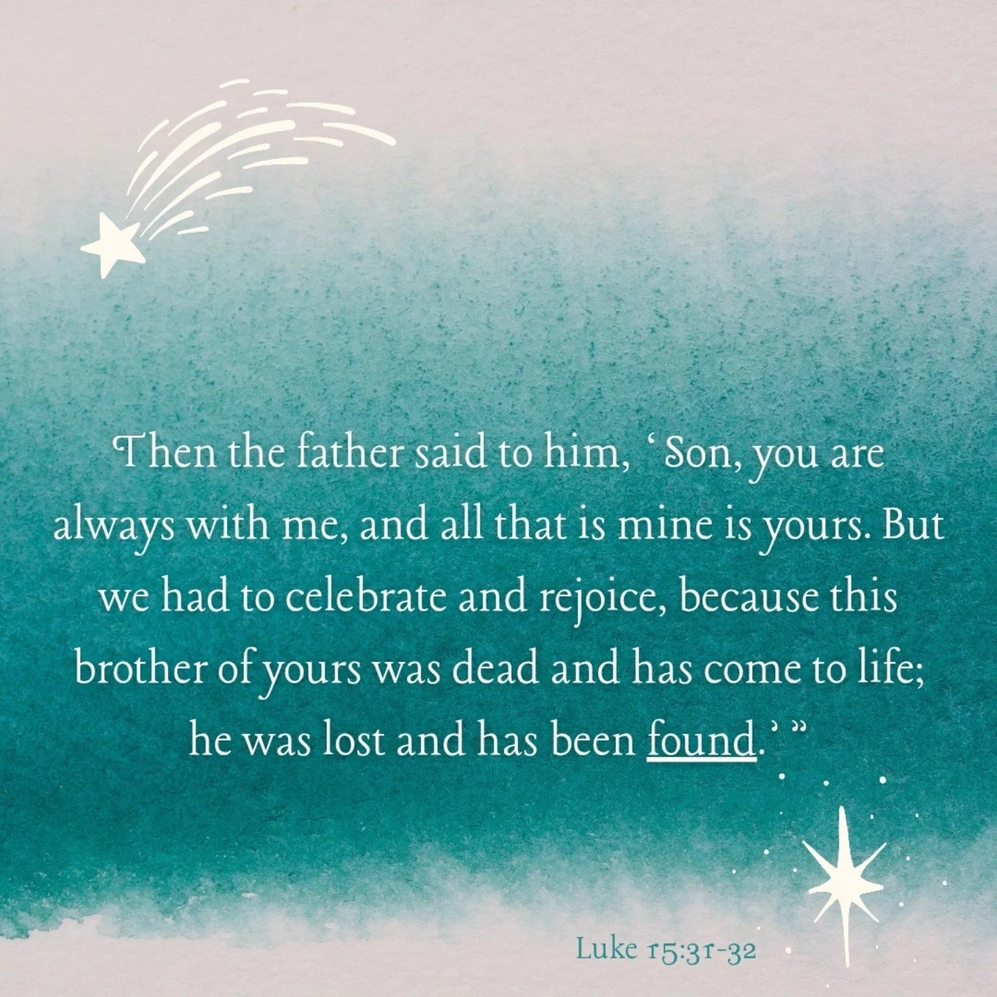 Join us for worship this Sunday at 9:30 am. #sundayworshipservice #gospelofluke #prodigalson #gloriadeialaska