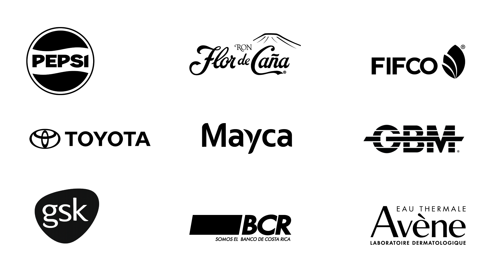 A digital illustration showing the logos of pharmaceutical companies GlaxoSmithKline (GSK), Pfizer, and Gilead Sciences connected by a series of black lines over a black background.