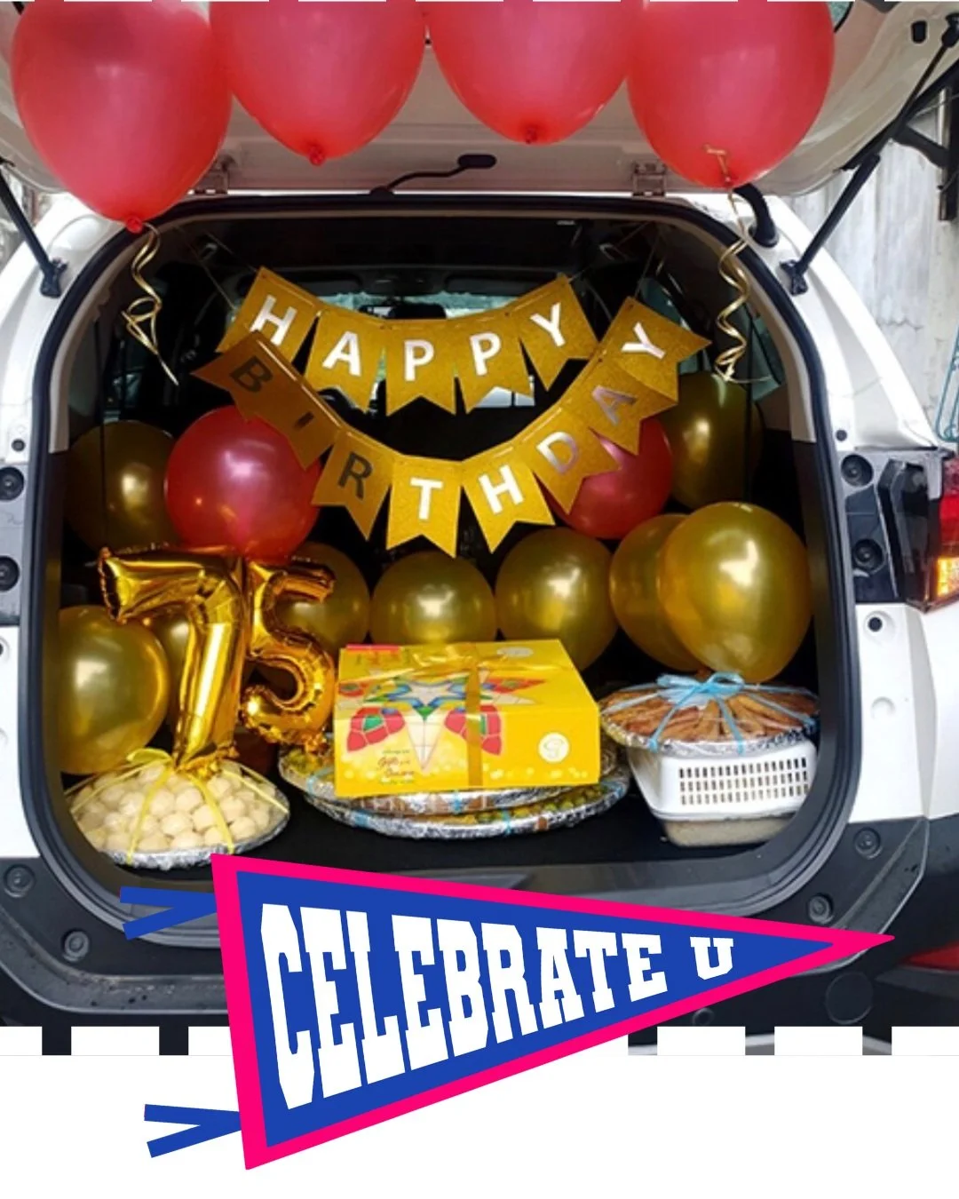Celebrating your college student's birthday from afar can be challenging; let Celebrate U make birthdays extra special! 

Book your celebration online today at comecelebrateu.com 🎉