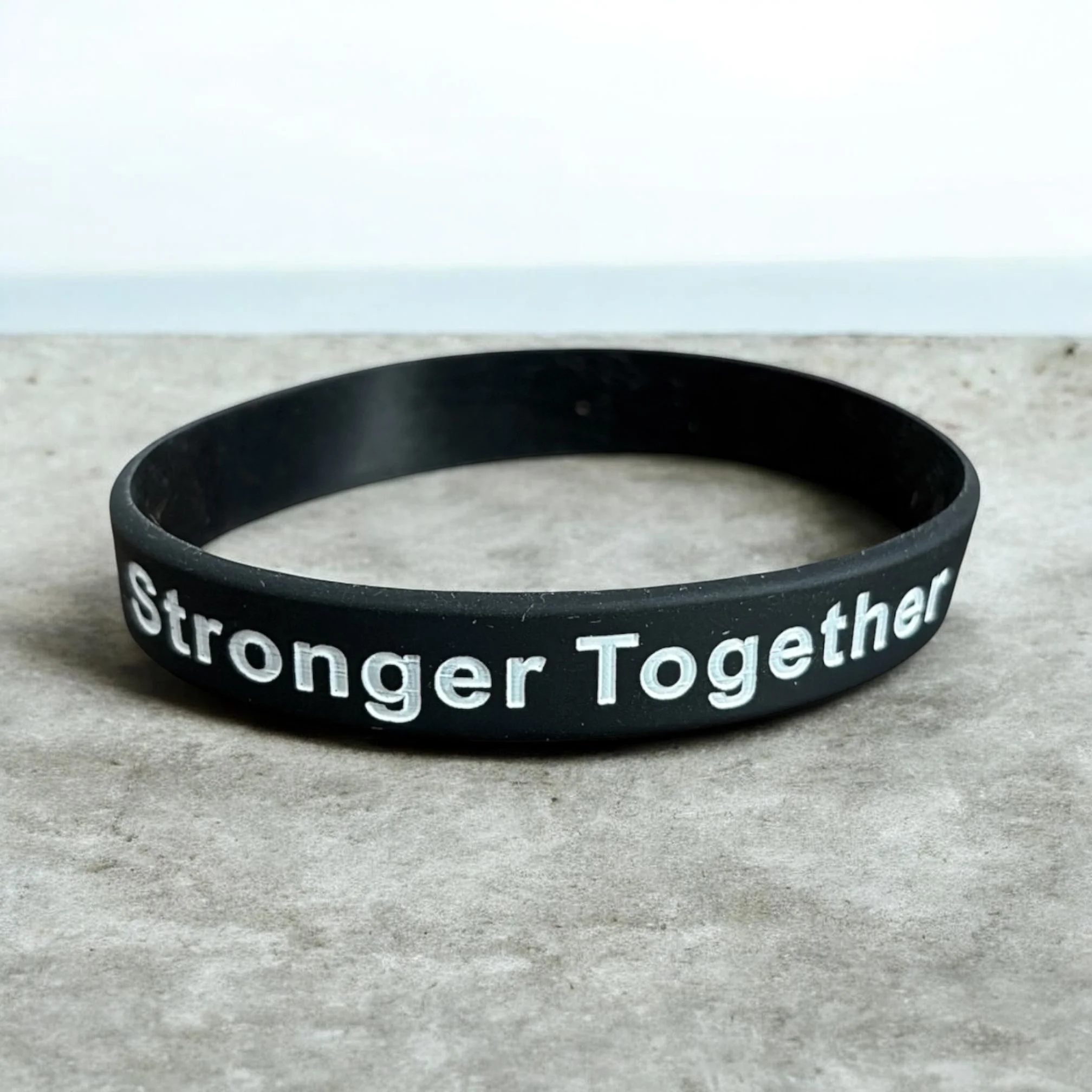 Stronger Together, Silicone Bracelet