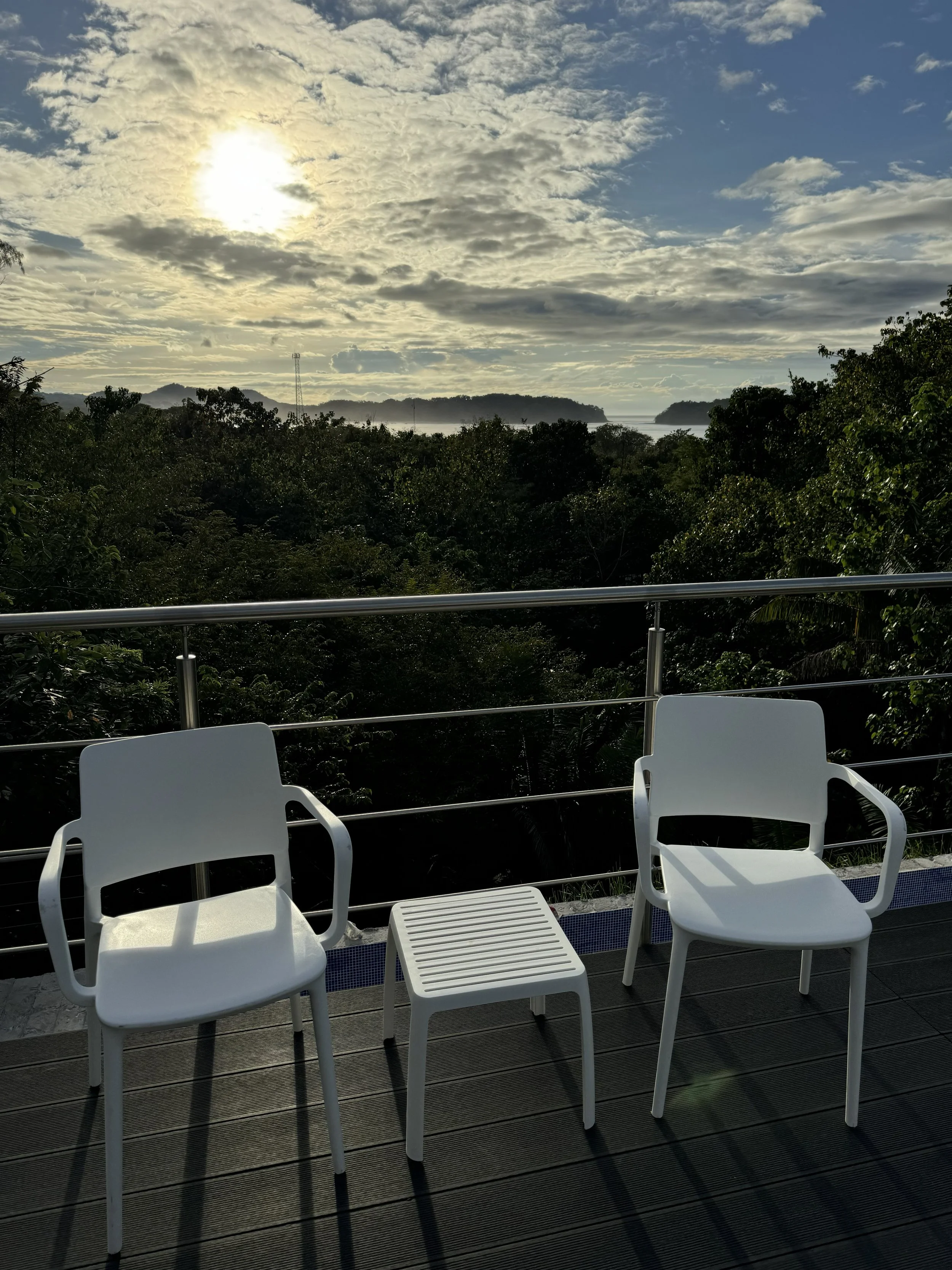 Sunrise on the Terraza