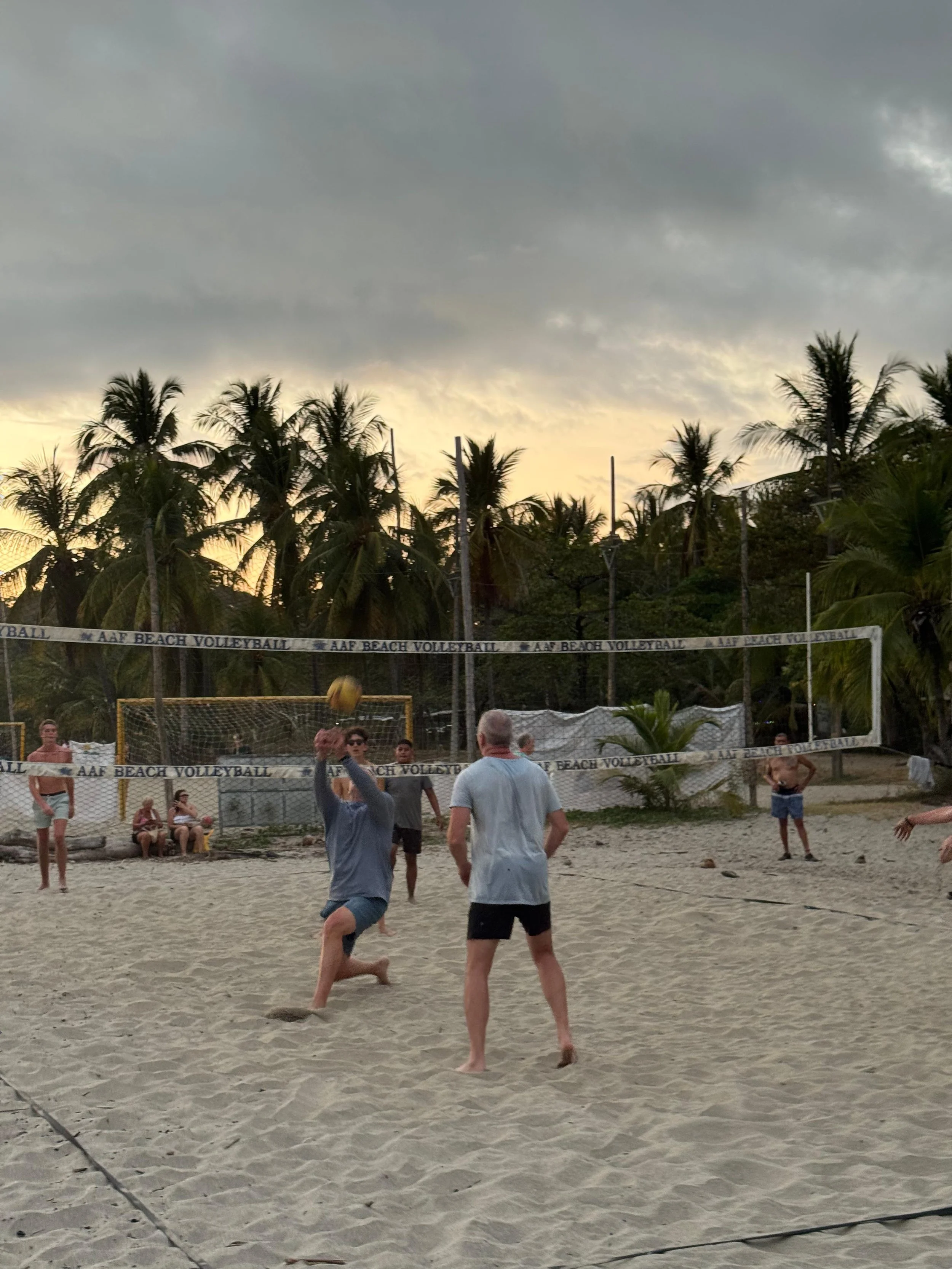 Beach Volleyball on Samara beach
