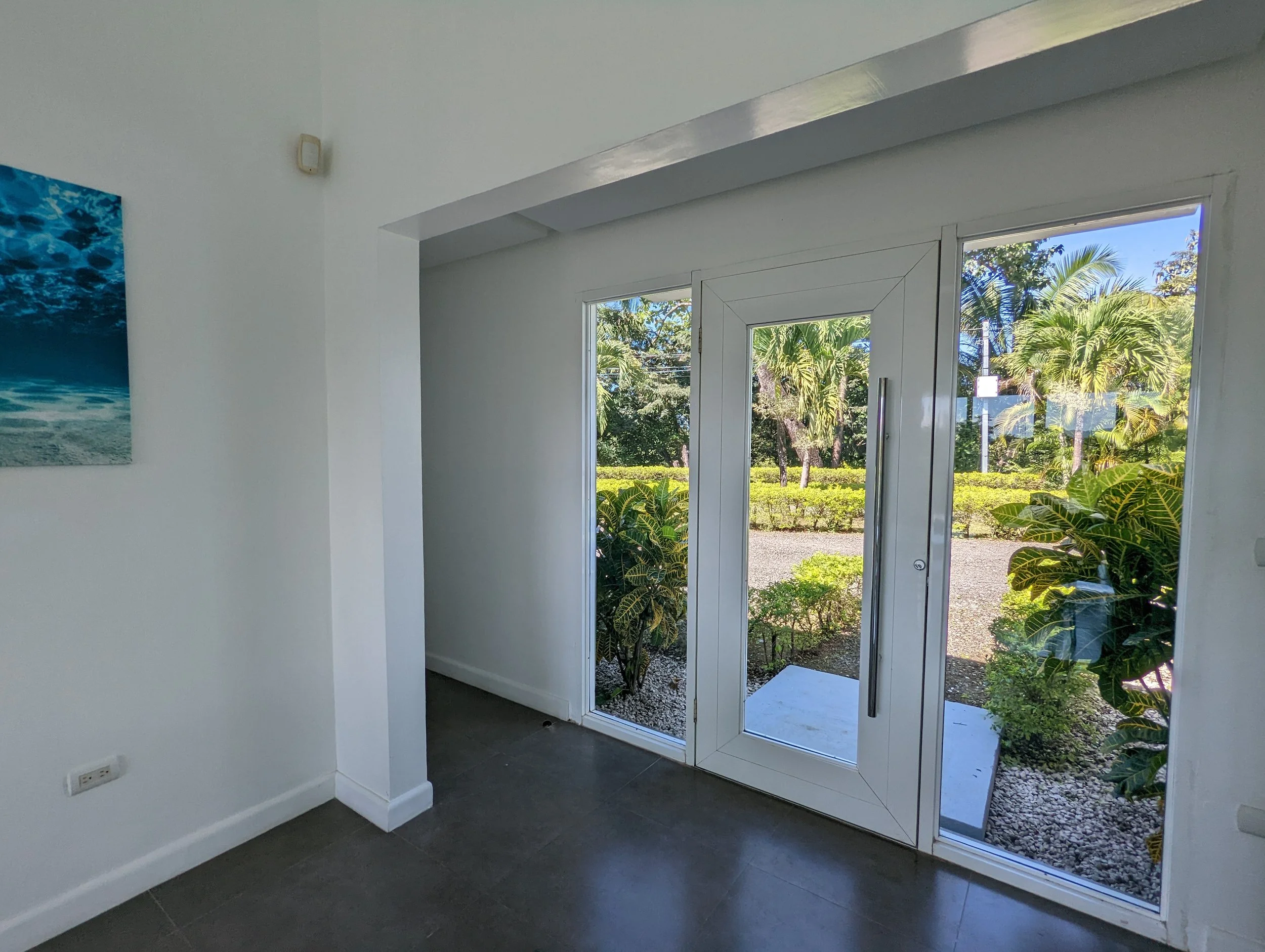 Villa enterance