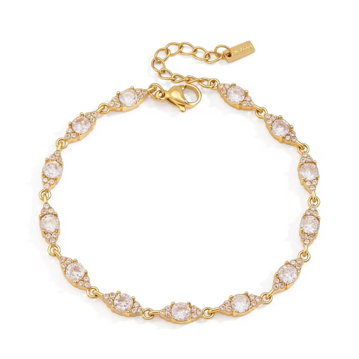 PULSERA CRYSTAL HALO
