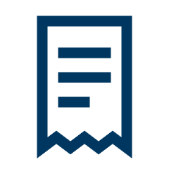 Icono de facturación