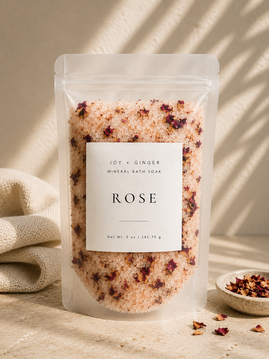 Rose Mineral Bath Soak