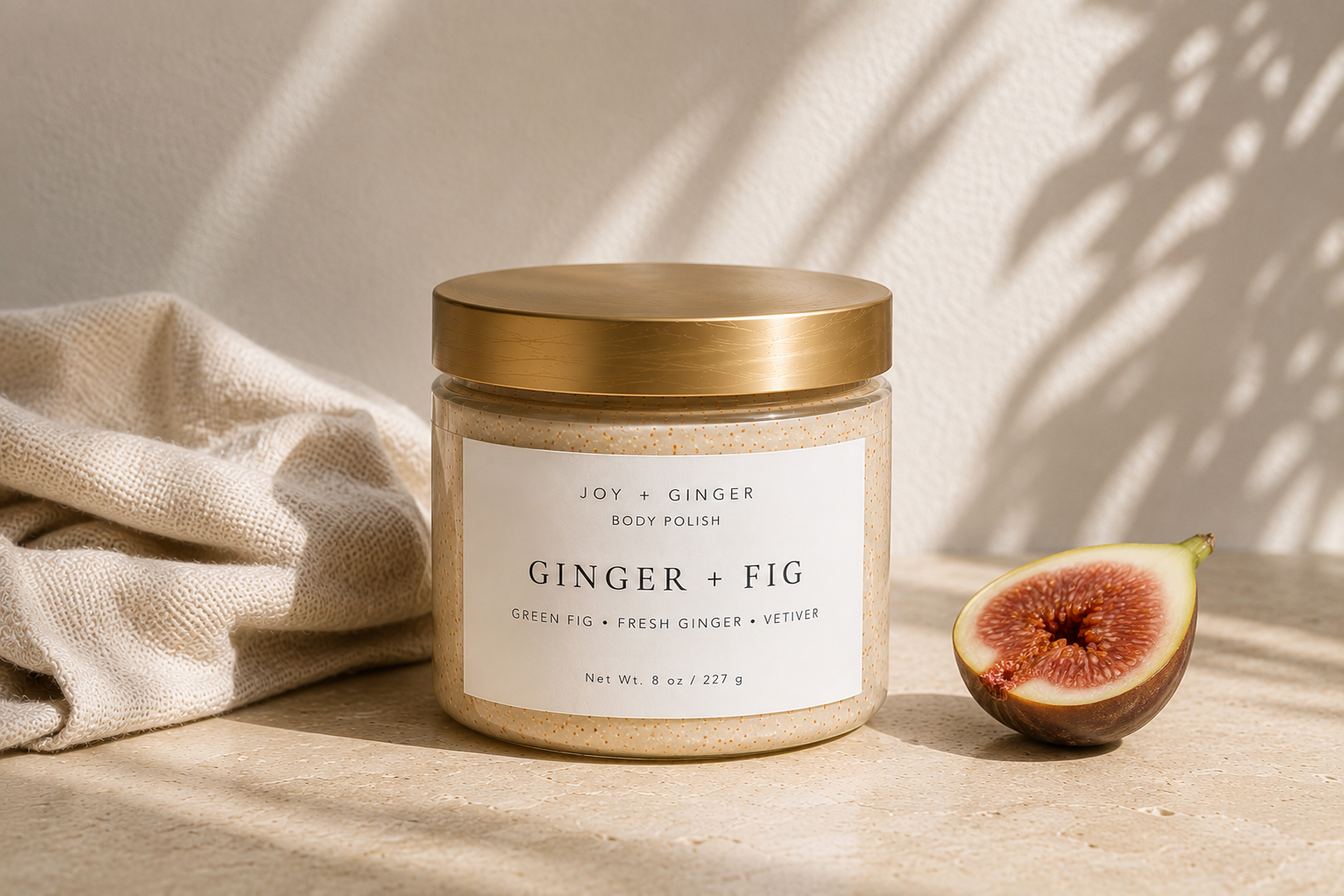 Ginger + Fig Body Polish 8oz