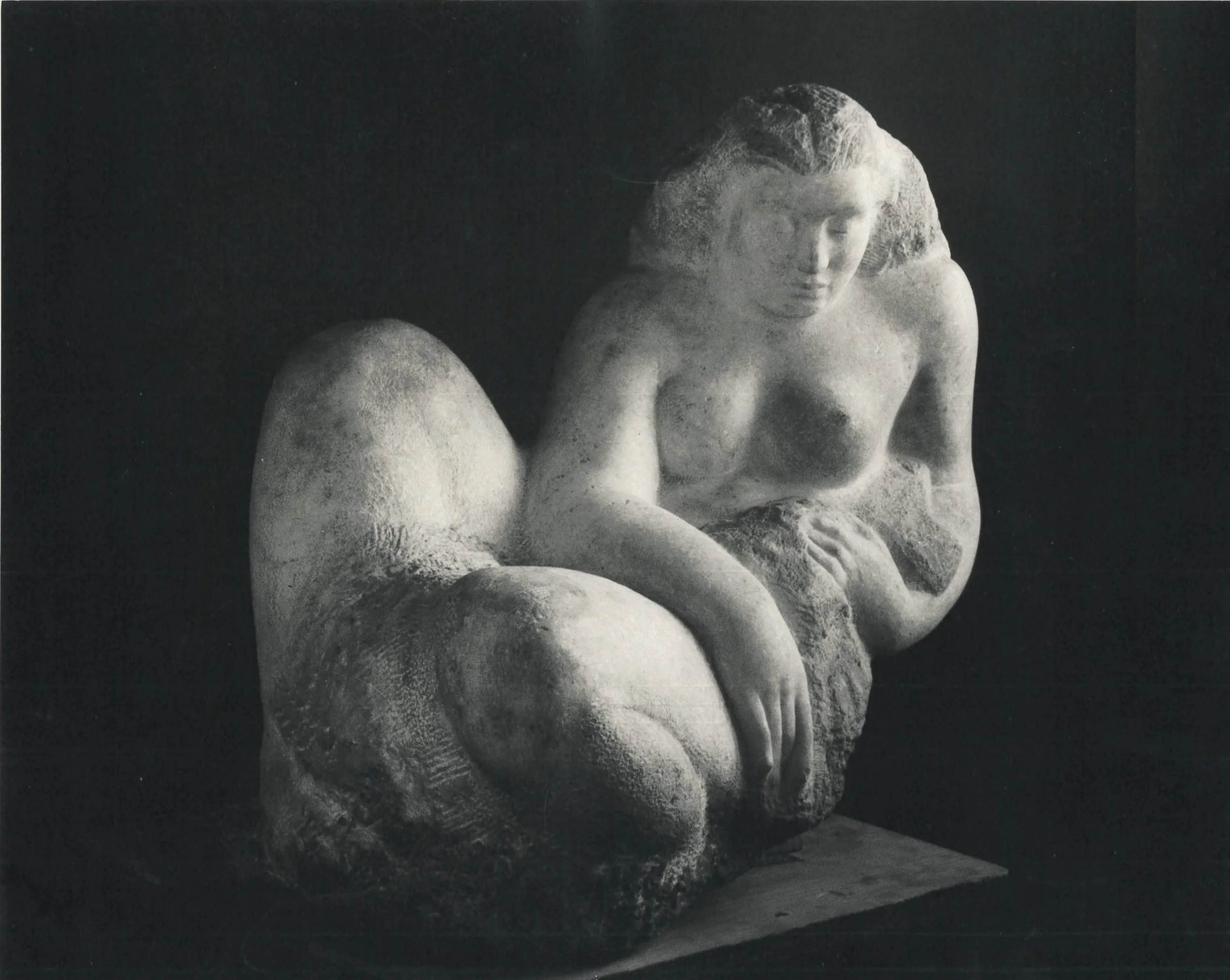  Deity 
 c. 1936-37
 Marble
