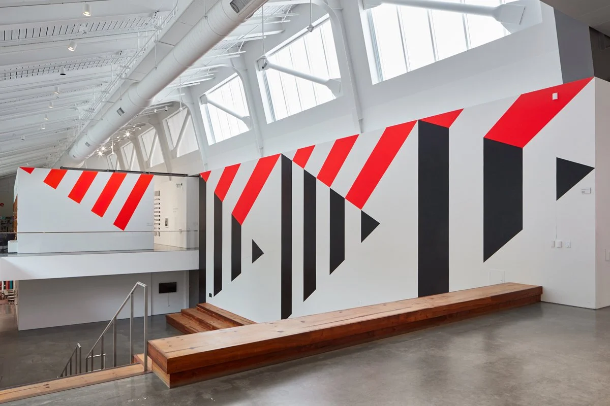 "Land(e)scape Supergraphic," 2018,
Berkeley Art Museum and Pacific Film Archive