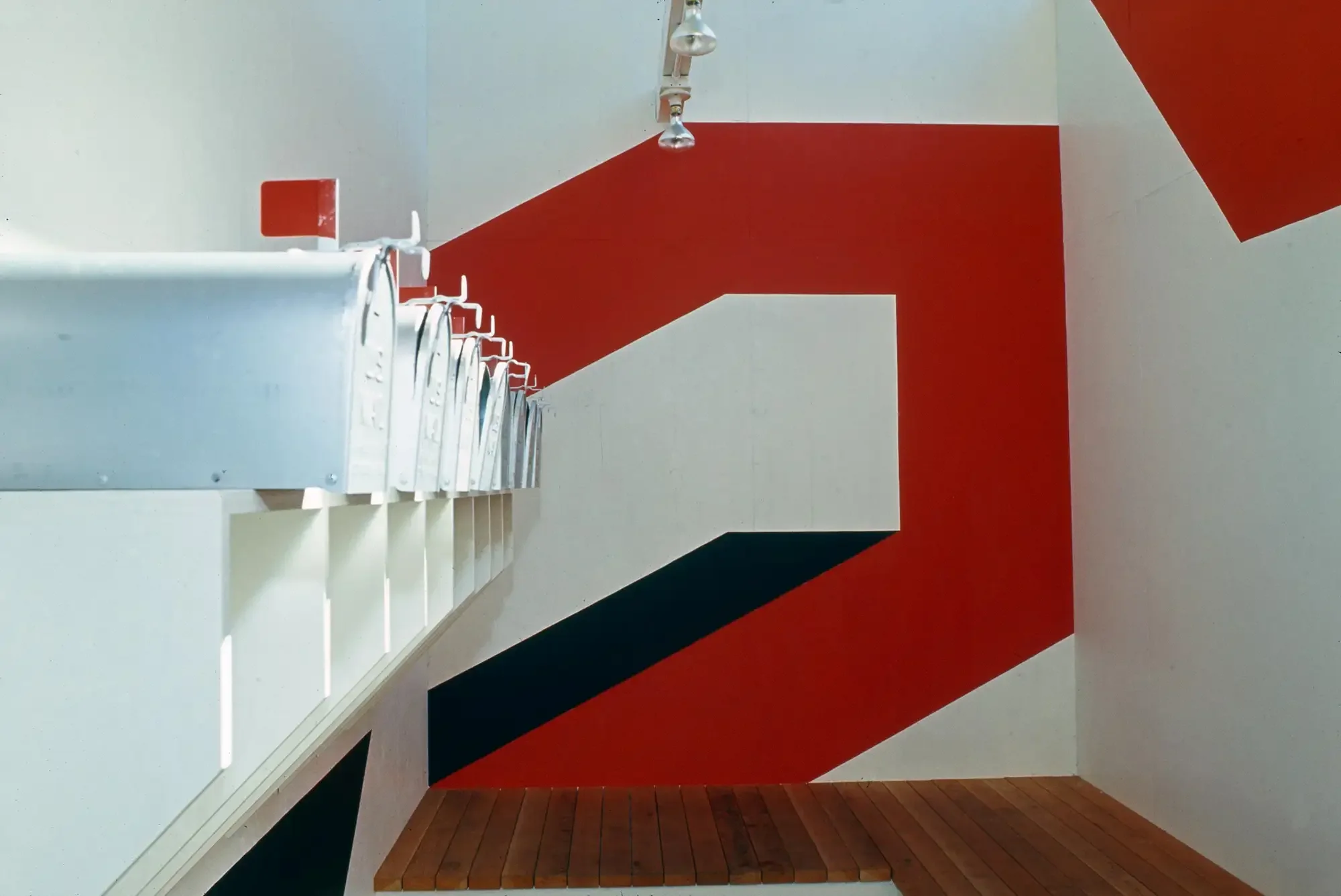 "Supergraphics," 1965,
Moonraker Recreational Center, The Sea Ranch